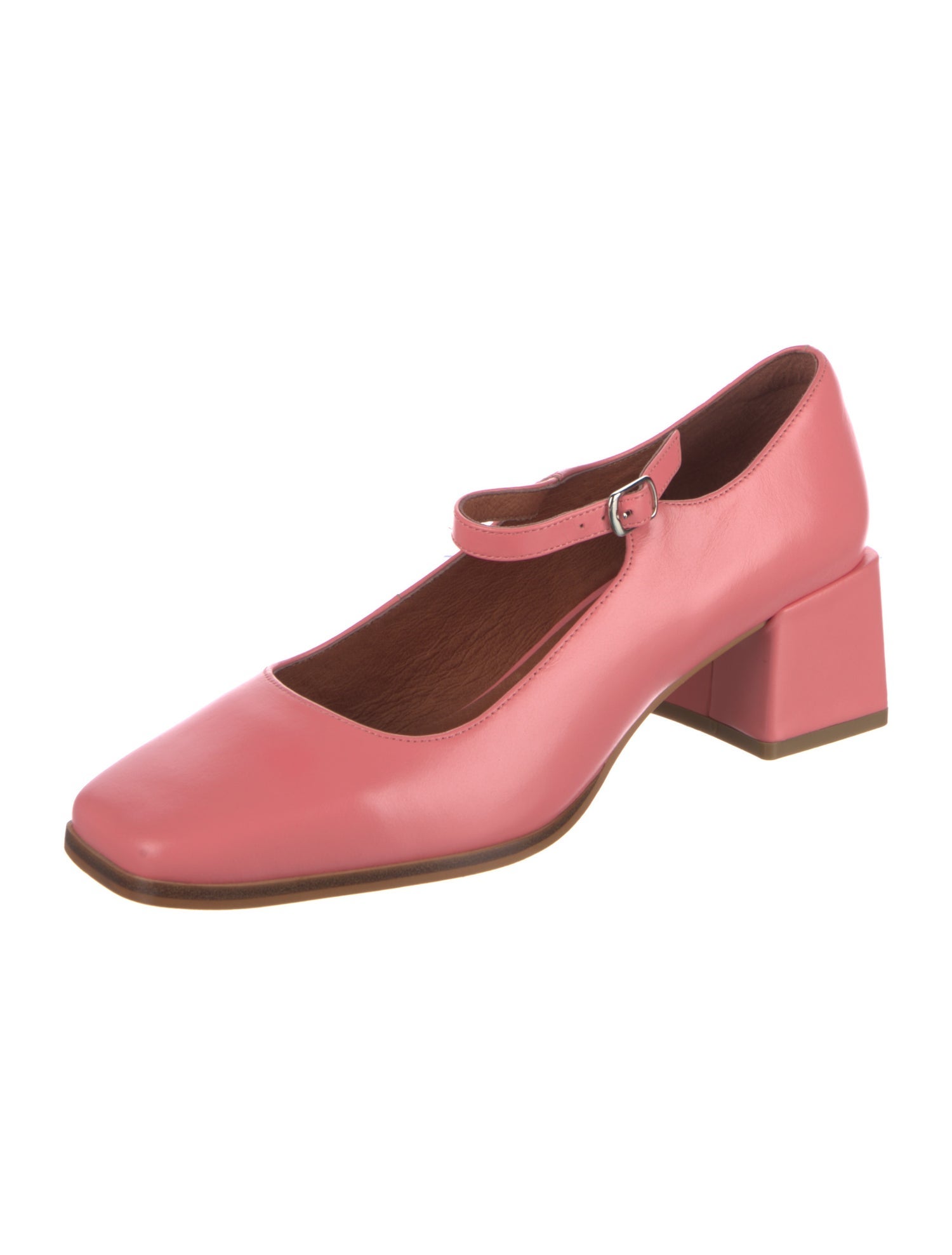 Intentionally Blank Leather Pumps