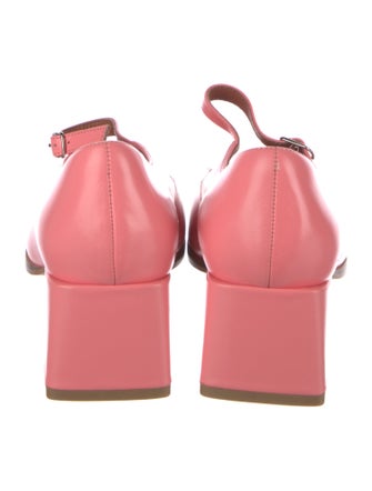 Intentionally Blank Leather Pumps