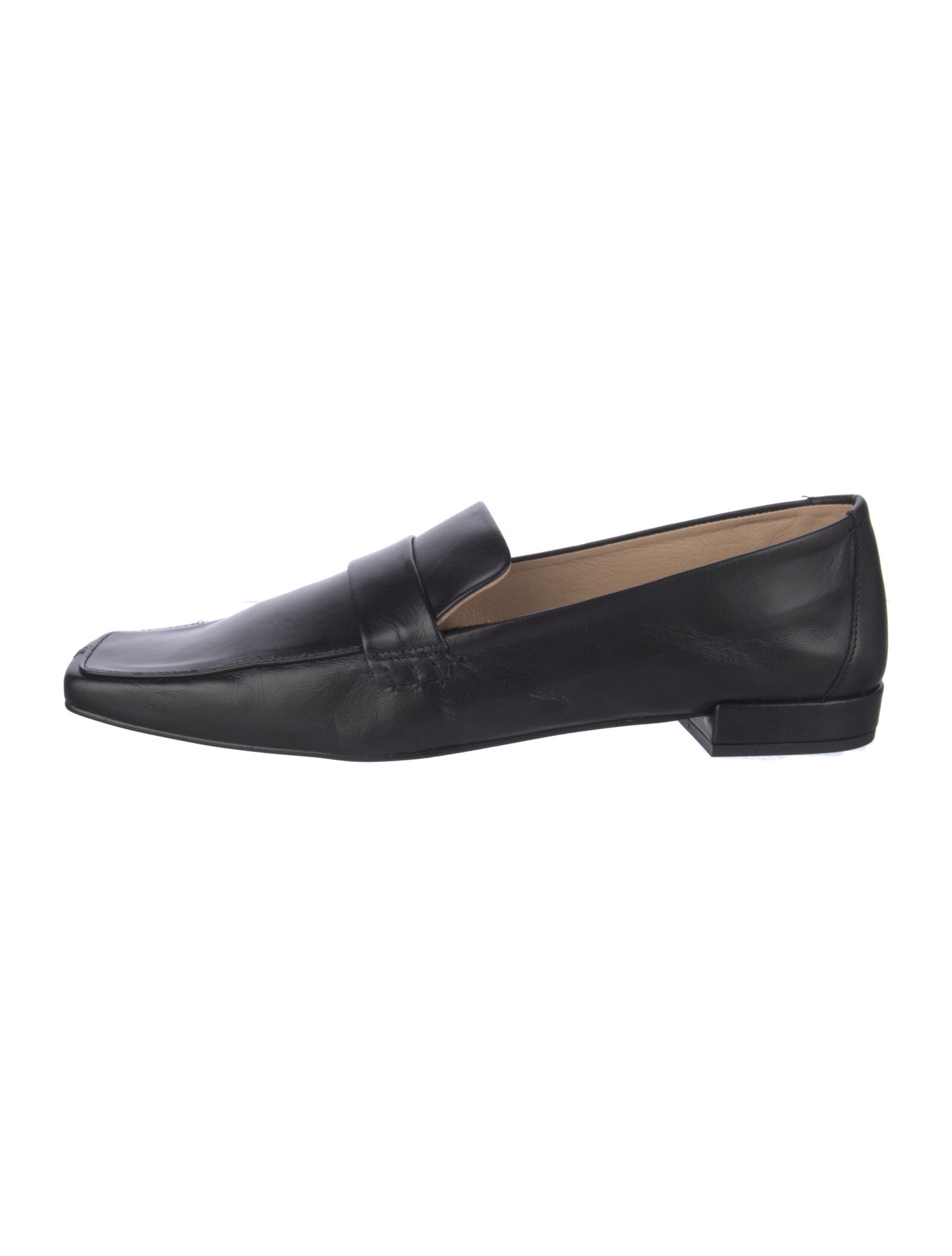Intentionally Blank Pinky Leather Loafers