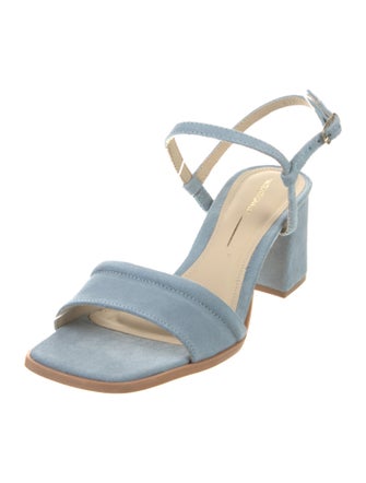 Intentionally Blank Suede Slingback Sandals