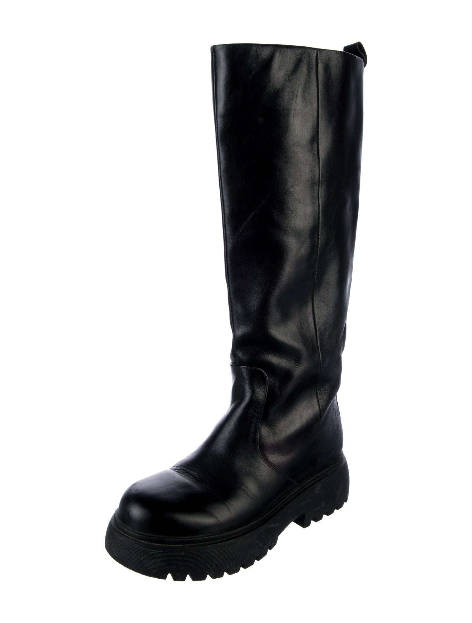 Intentionally Blank Leather Boots