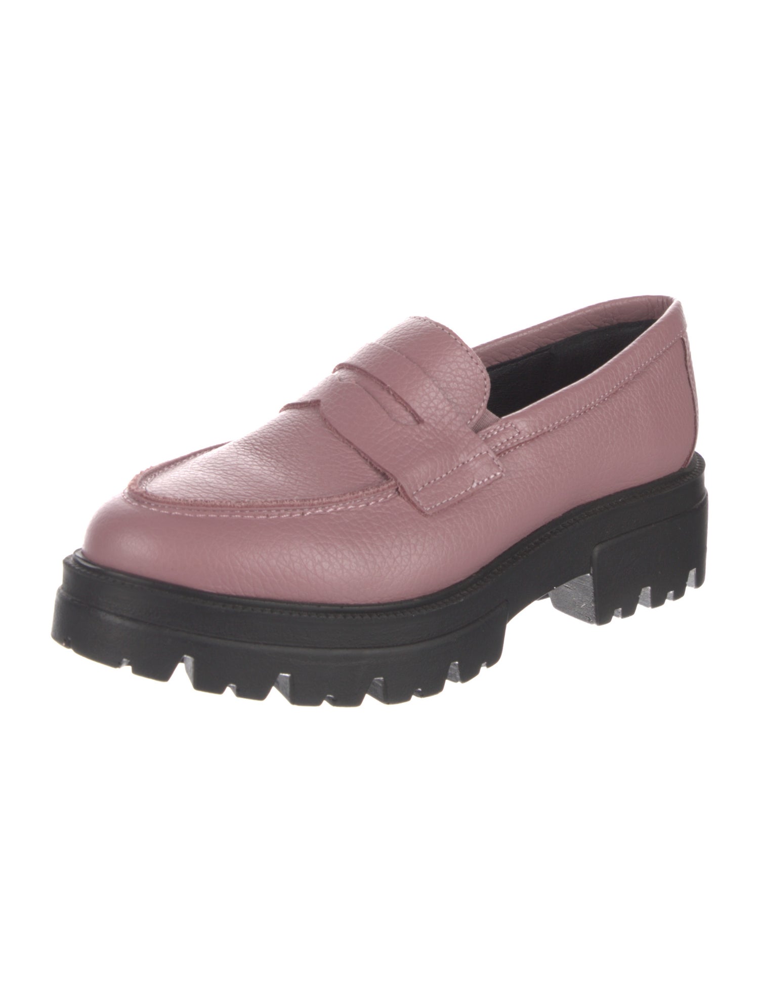 Intentionally Blank Leather Loafers