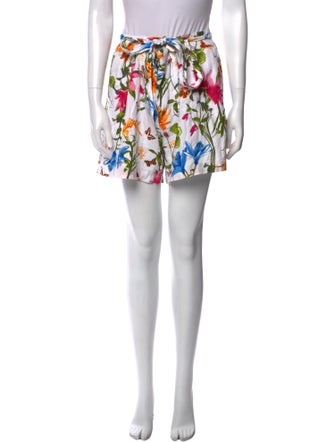 INC International Concepts Floral Print Mini Shorts