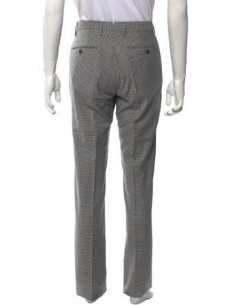 Incotex Plaid Print Pants