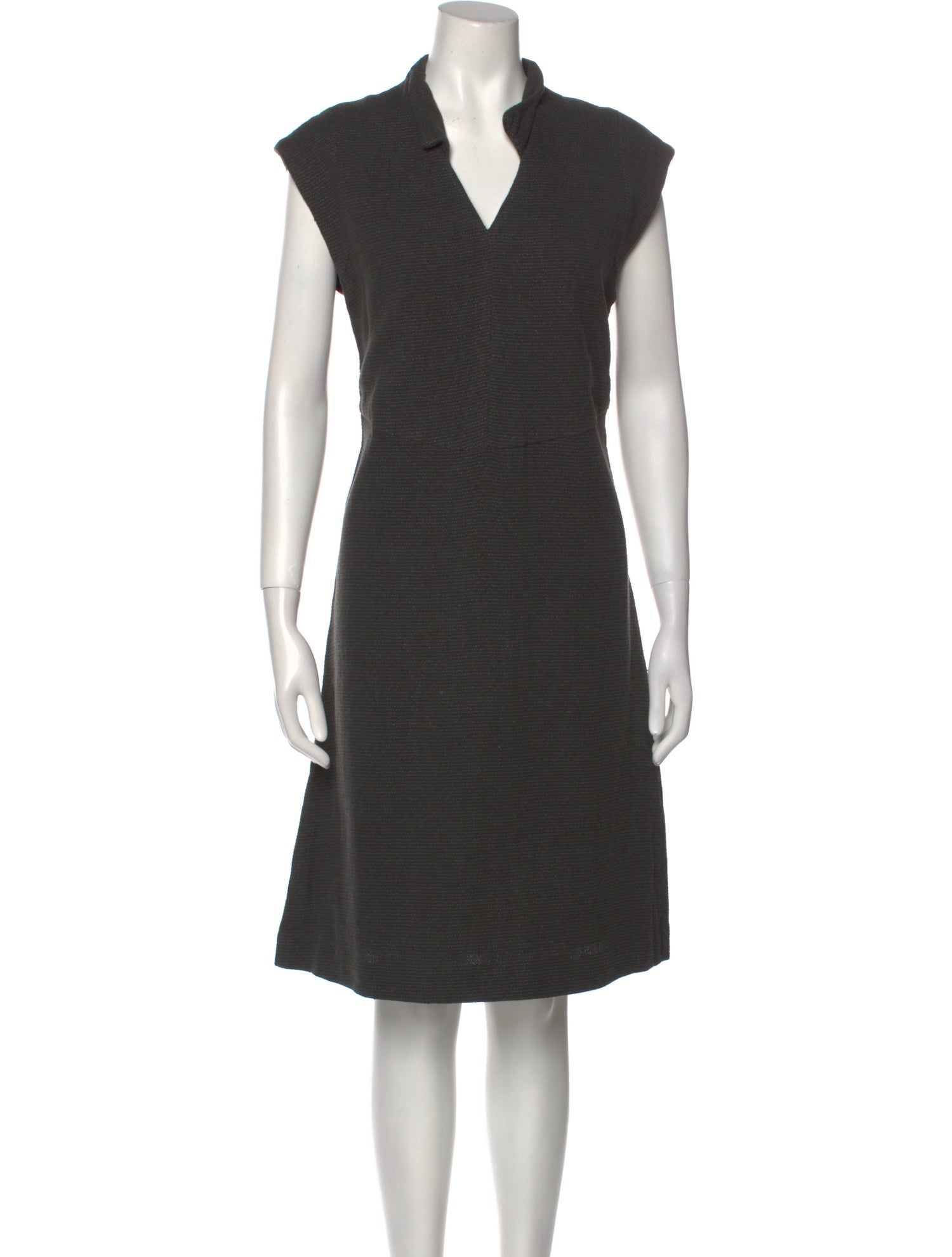 Individual Sentiments V-Neck Knee-Length Dress