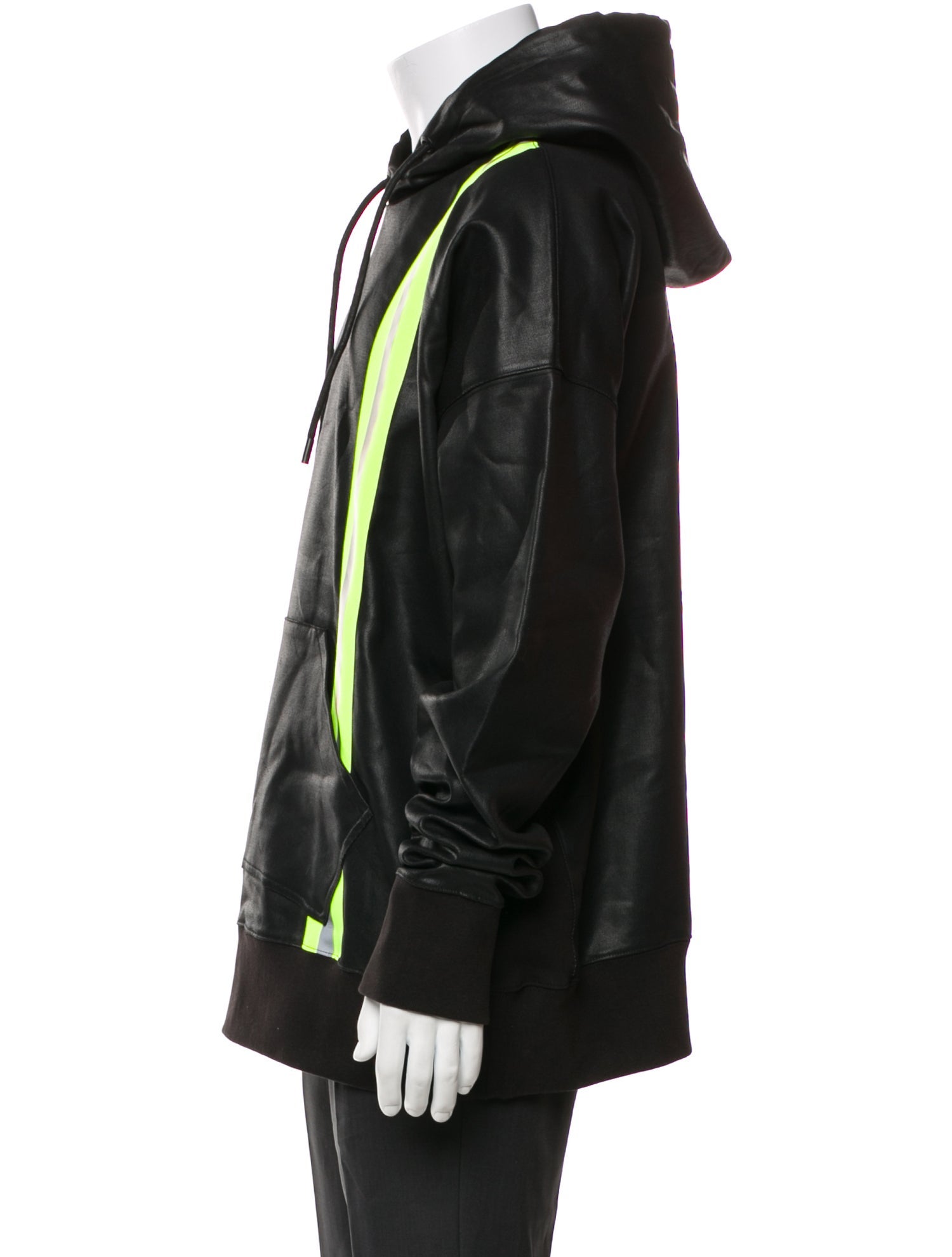 Cult of Individuality Striped Crew Neck Hoodie