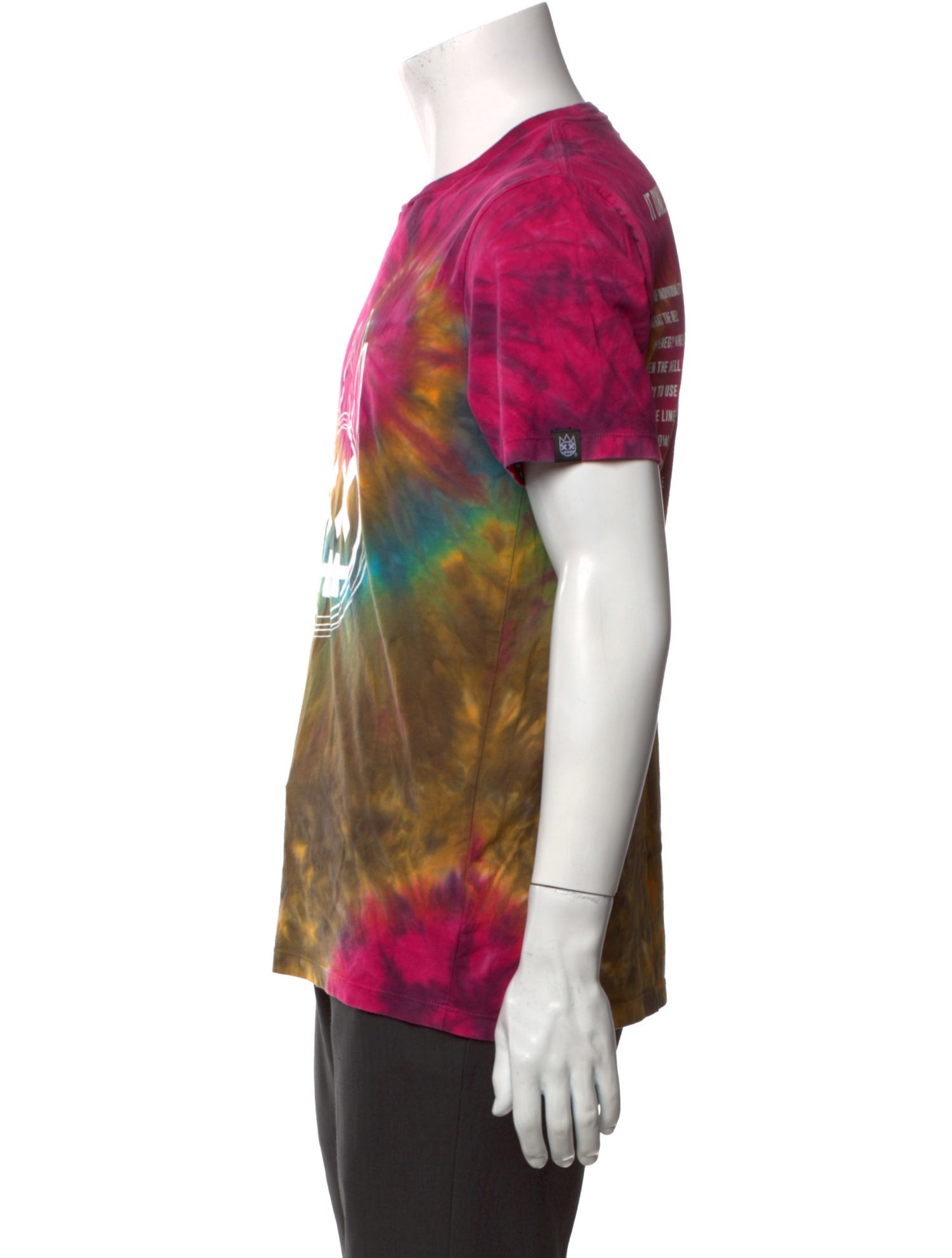 Cult of Individuality Tie-Dye Print Crew Neck T-Shirt