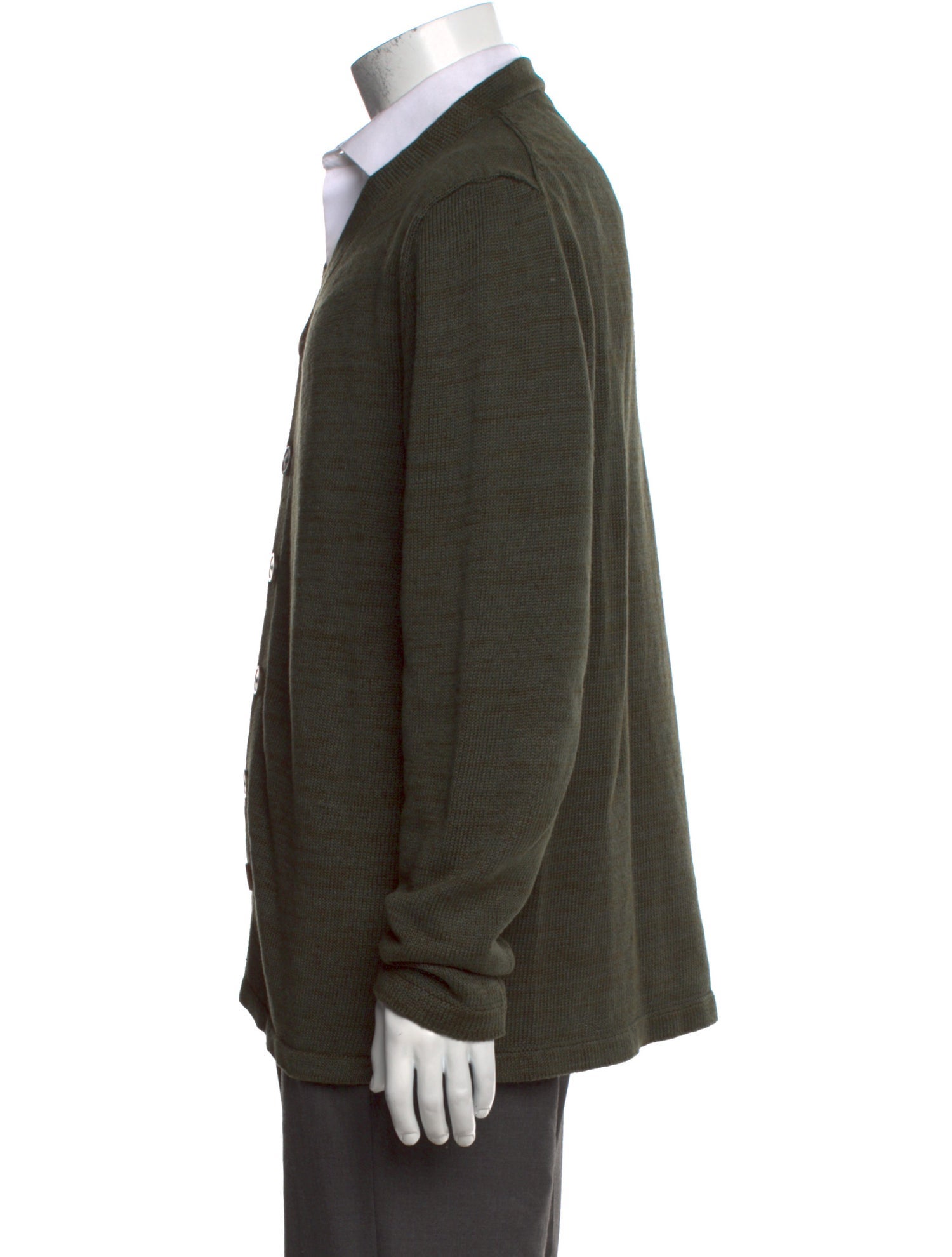 Inis Meáin Linen V-Neck Cardigan