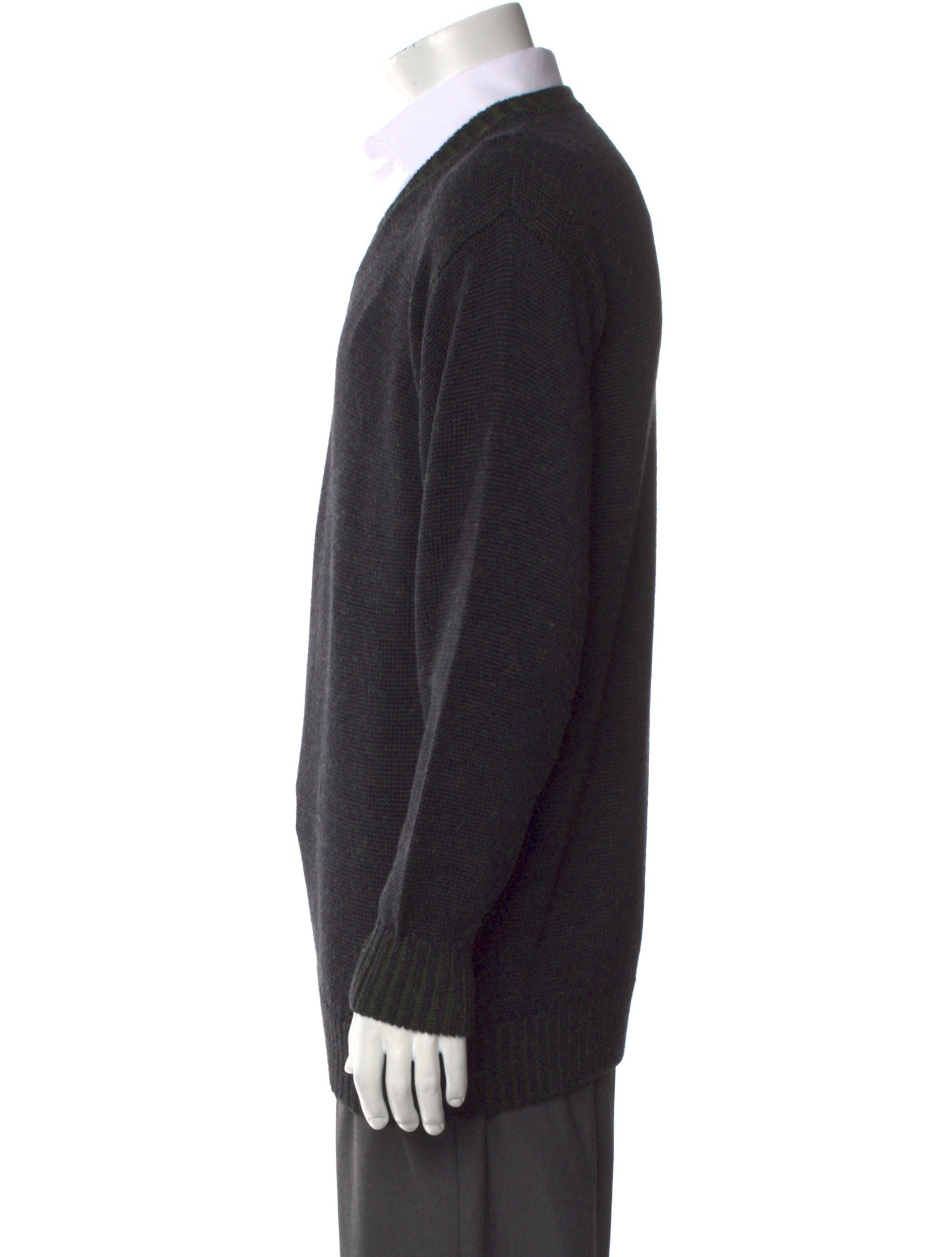 Inis Meáin Baby Alpaca V-Neck Cardigan