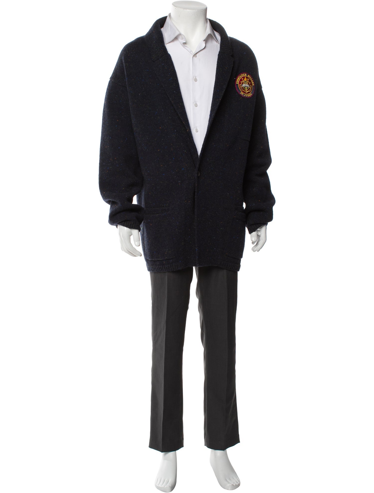 Inis Meáin Merino Wool Collar Cardigan