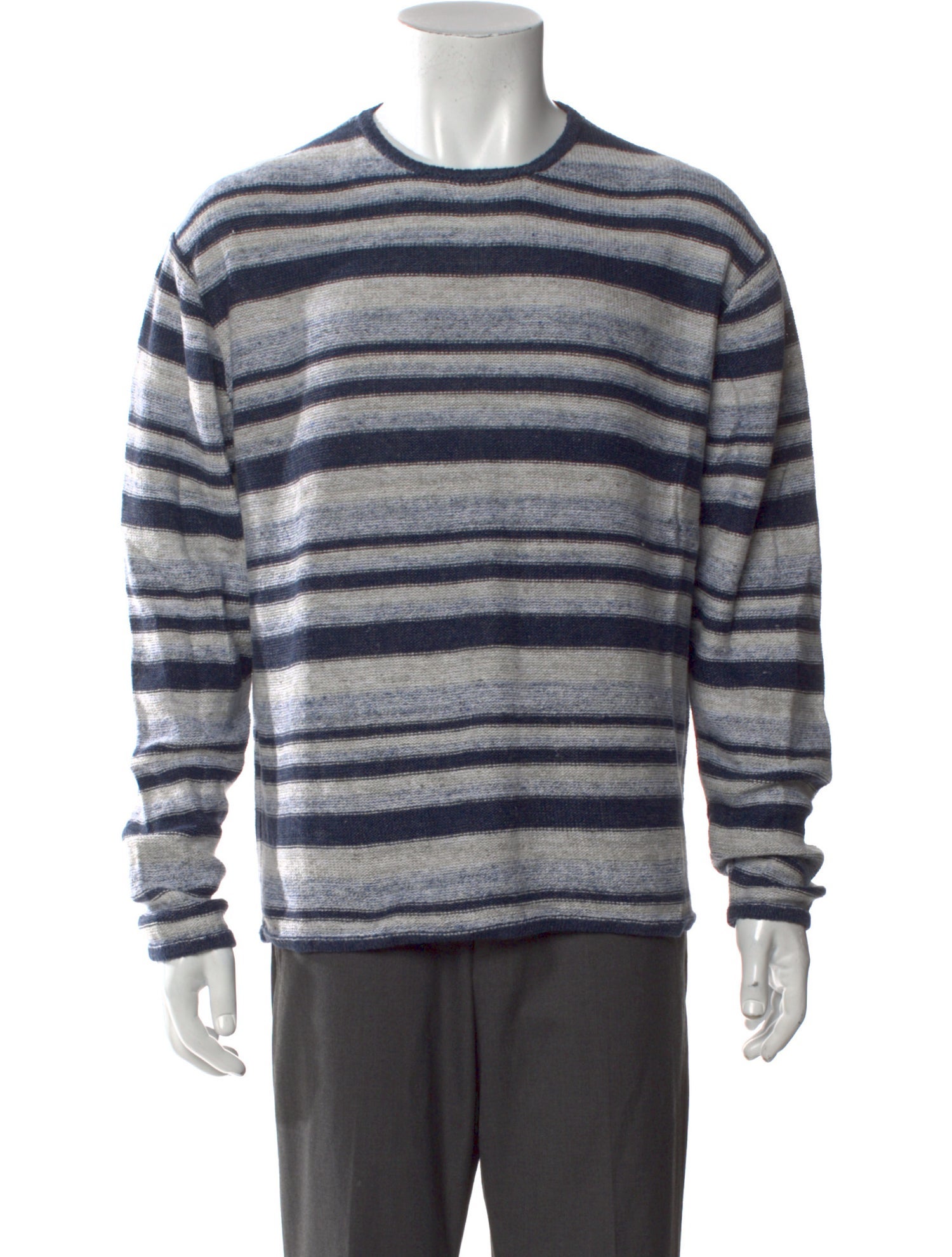 Inis Meáin Linen Striped Pullover