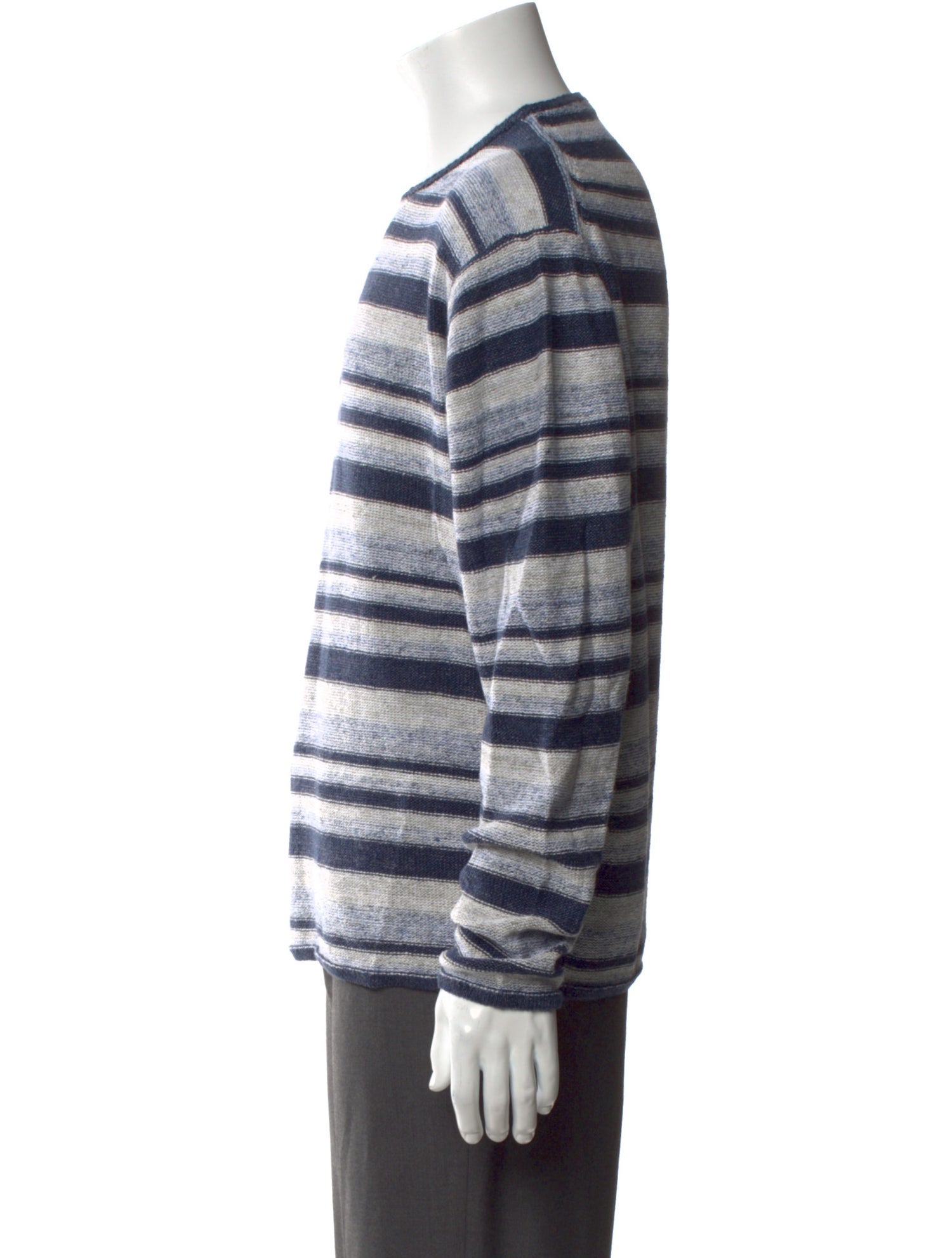 Inis Meáin Linen Striped Pullover
