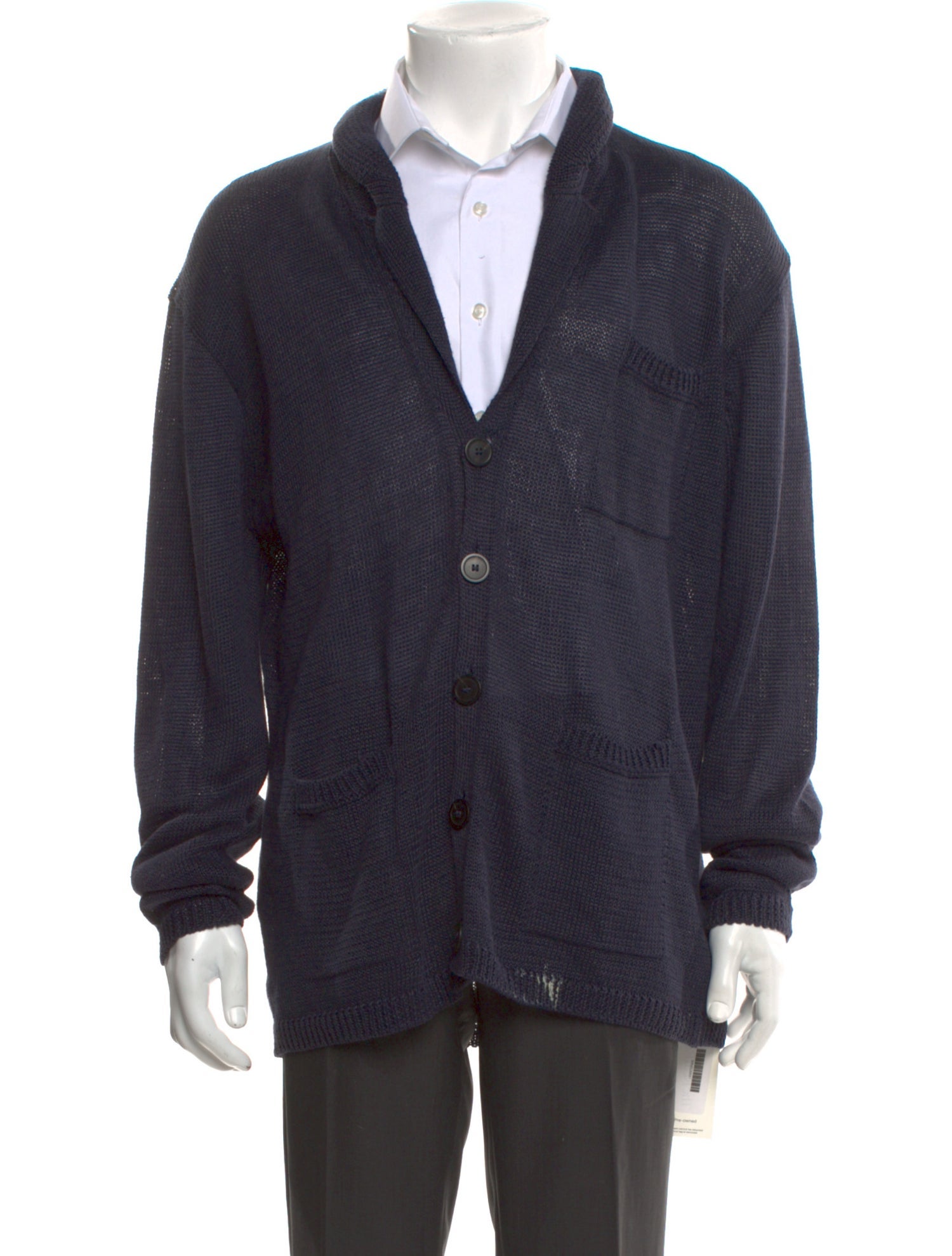 Inis Meáin Linen V-Neck Cardigan