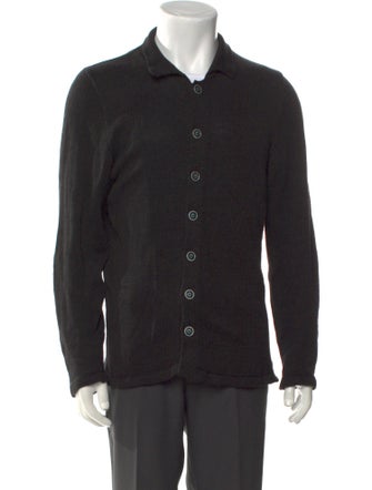 Inis Meáin Linen Collar Cardigan