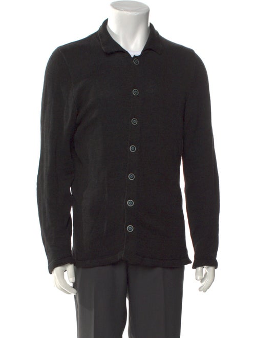 Inis Meáin Linen Collar Cardigan