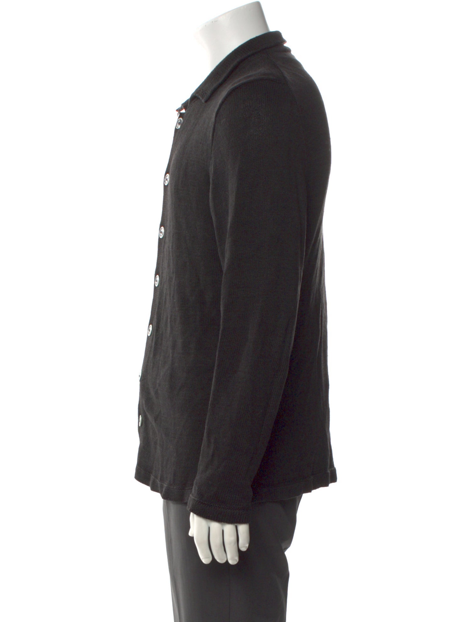 Inis Meáin Linen Collar Cardigan