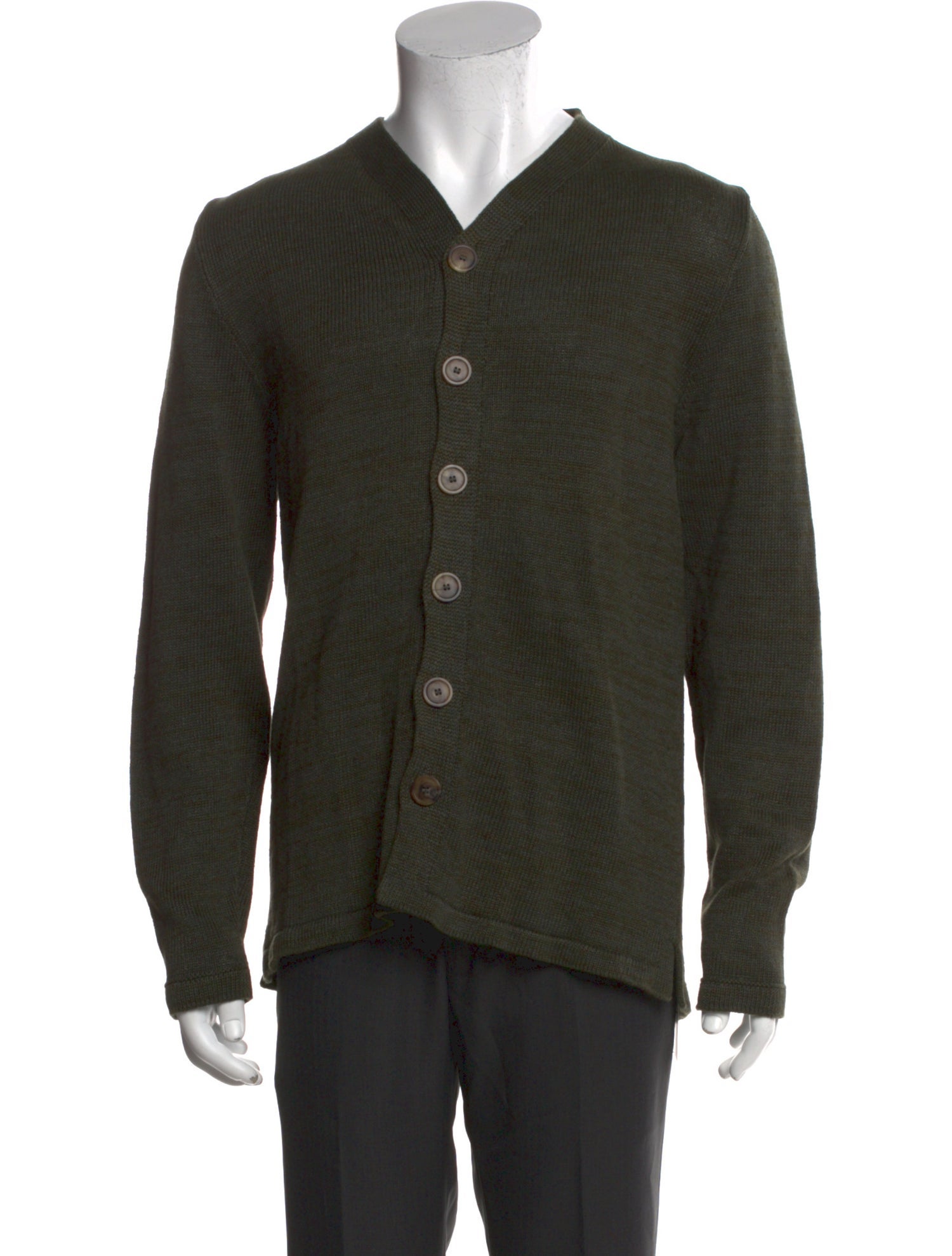 Inis Meáin Linen V-Neck Cardigan