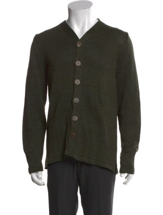 Inis Meáin Linen V-Neck Cardigan