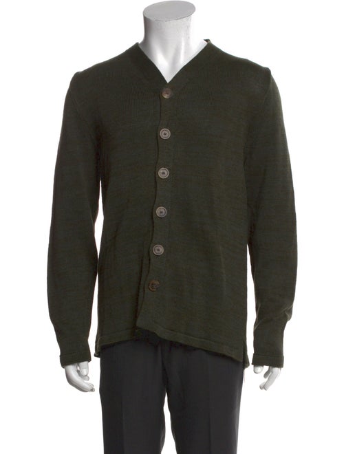 Inis Meáin Linen V-Neck Cardigan