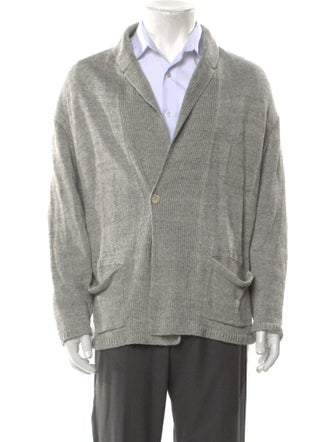 Inis Meáin Linen V-Neck Cardigan