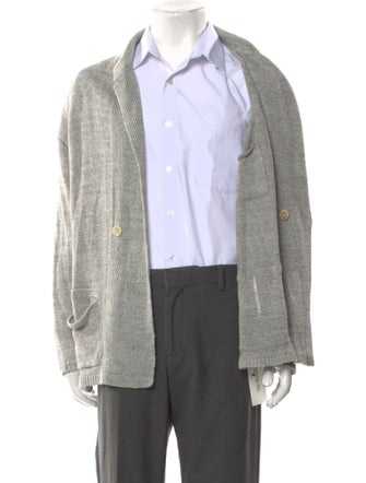 Inis Meáin Linen V-Neck Cardigan