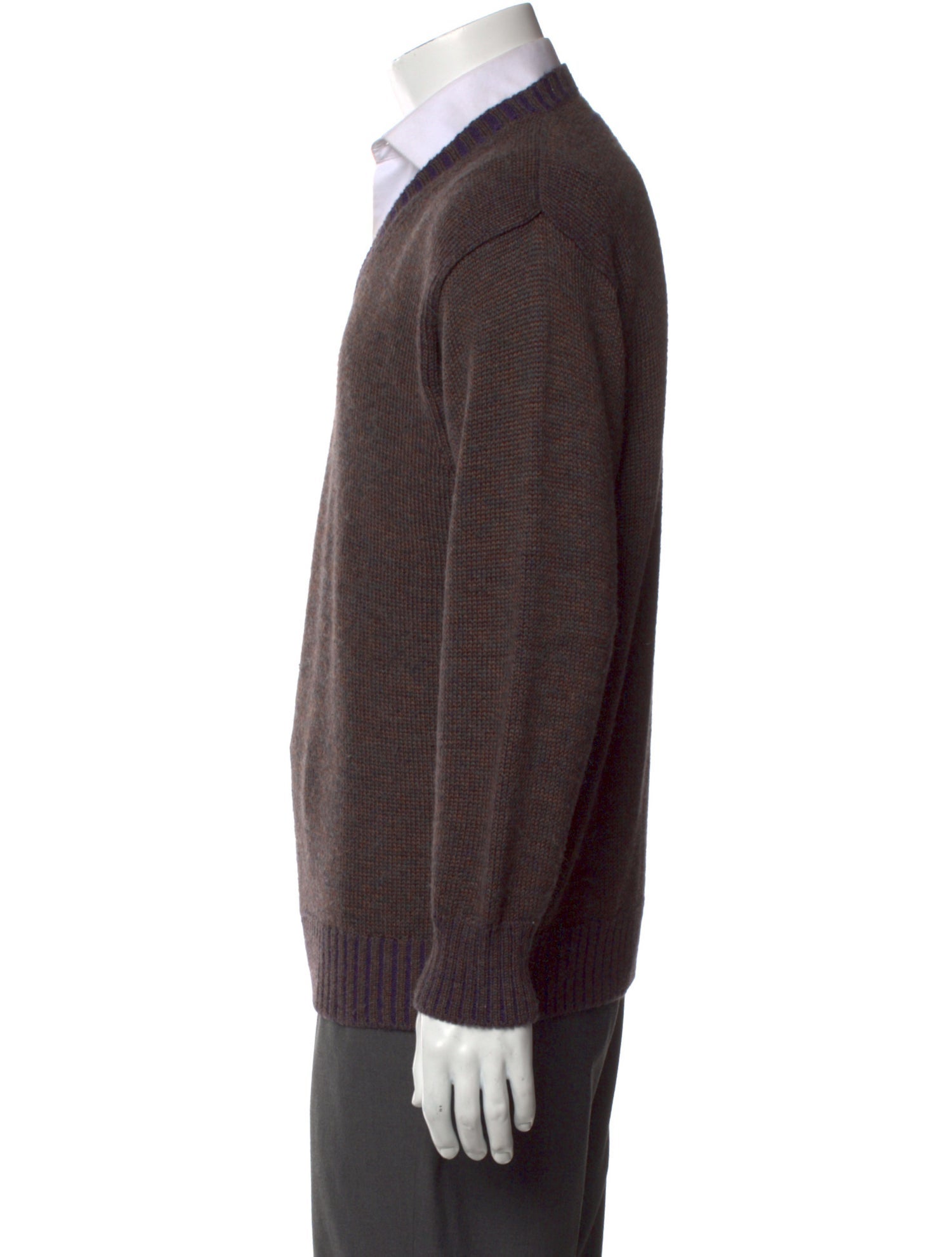 Inis Meáin Silk V-Neck Pullover