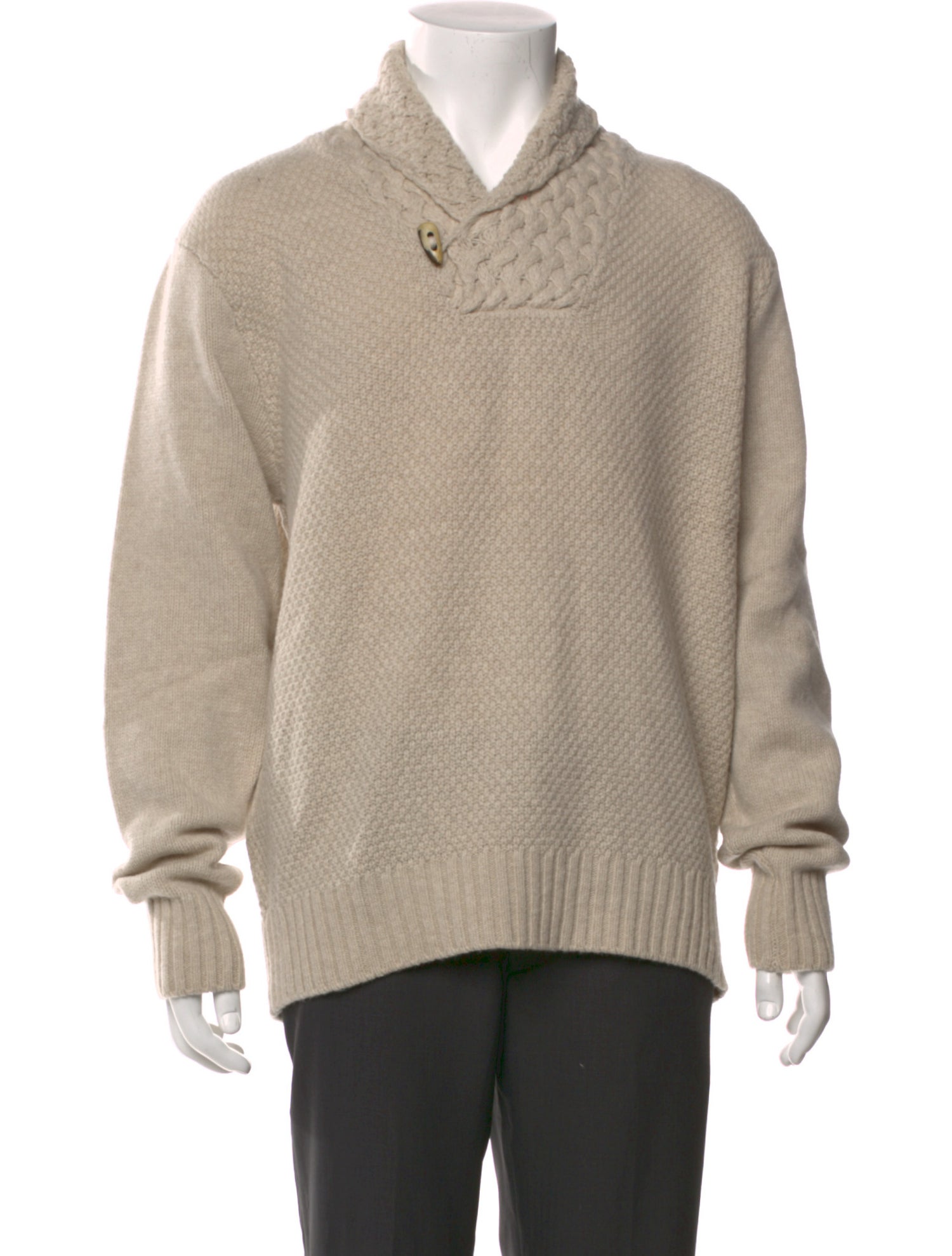 Inis Meáin Merino Wool V-Neck Pullover w/ Tags