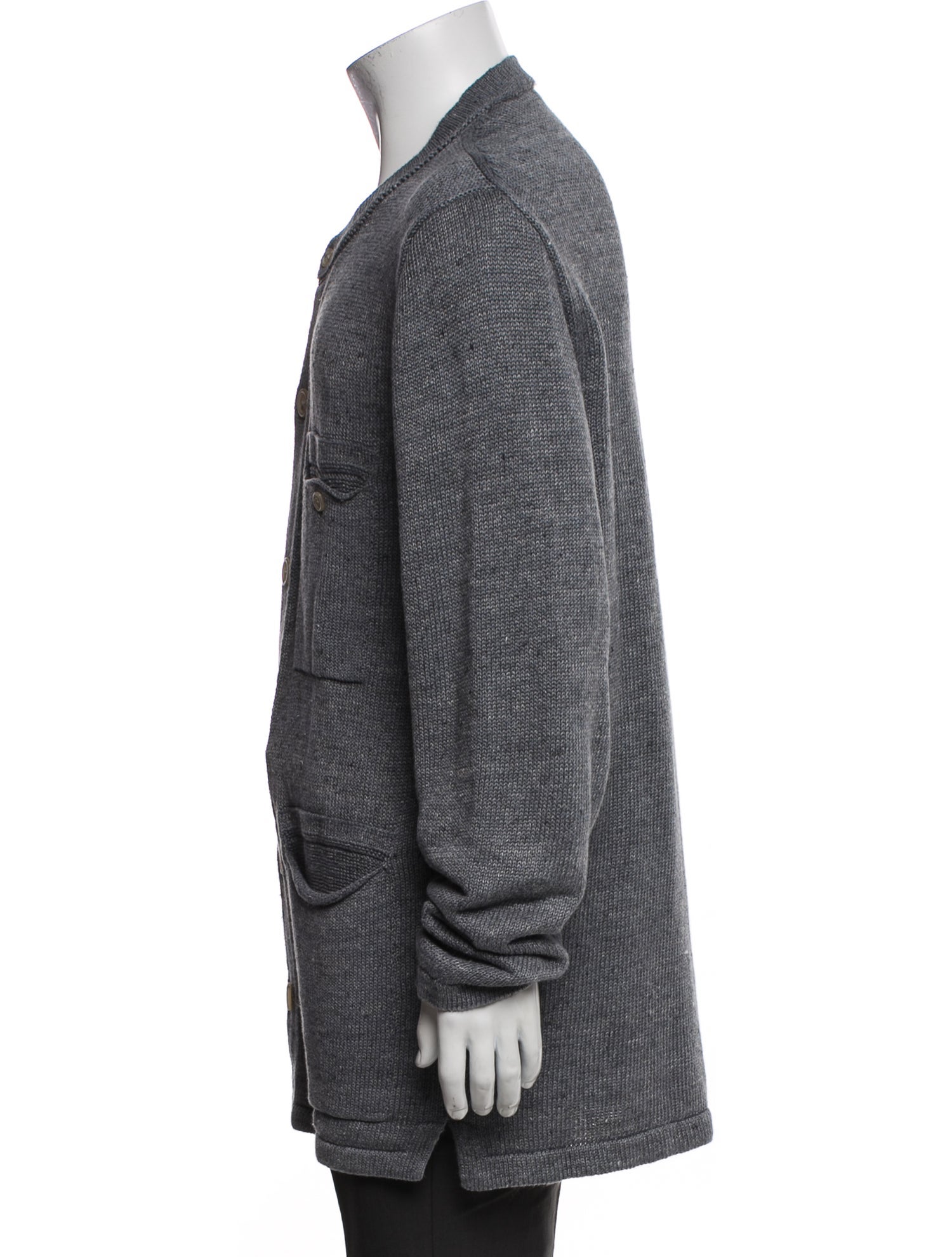 Inis Meáin Linen V-Neck Cardigan