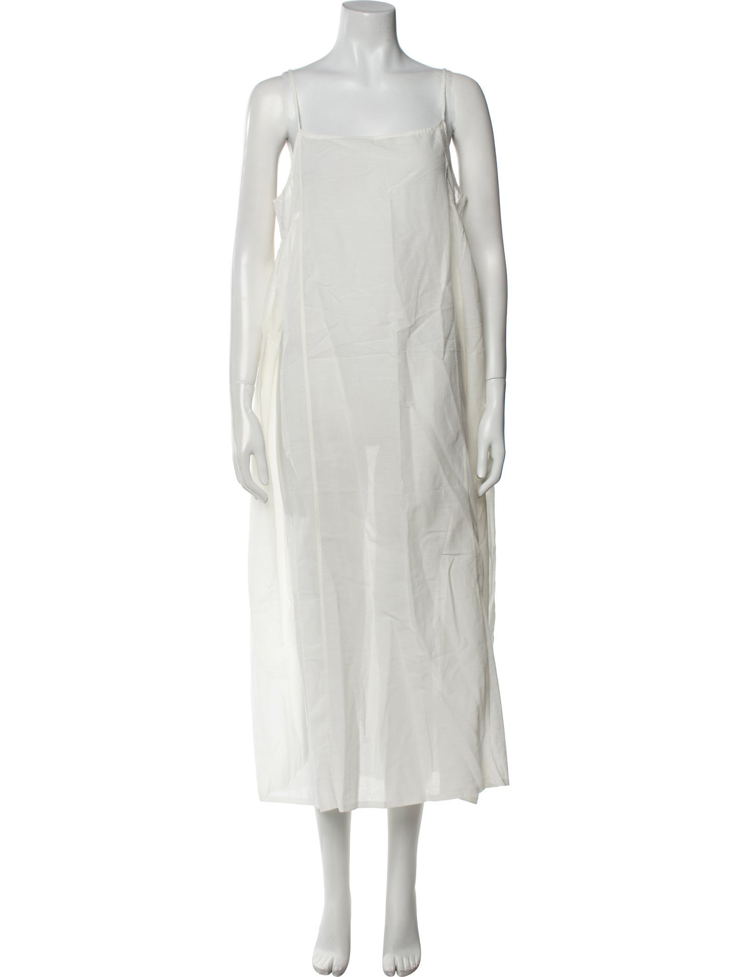 Injiri Square Neckline Long Dress