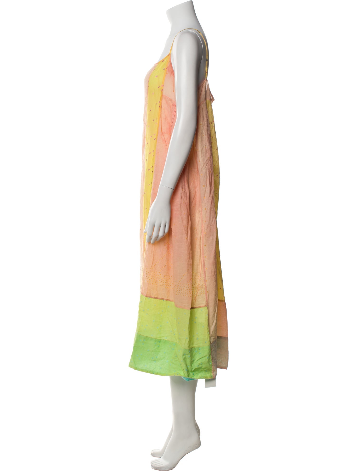 Injiri Printed Long Dress