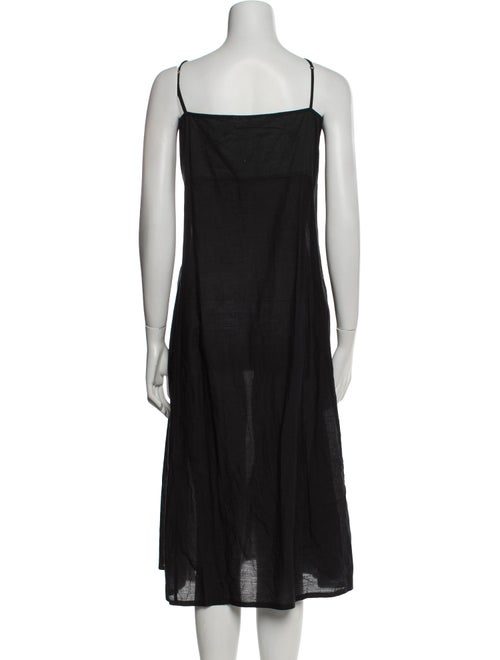 Injiri Square Neckline Midi Length Dress