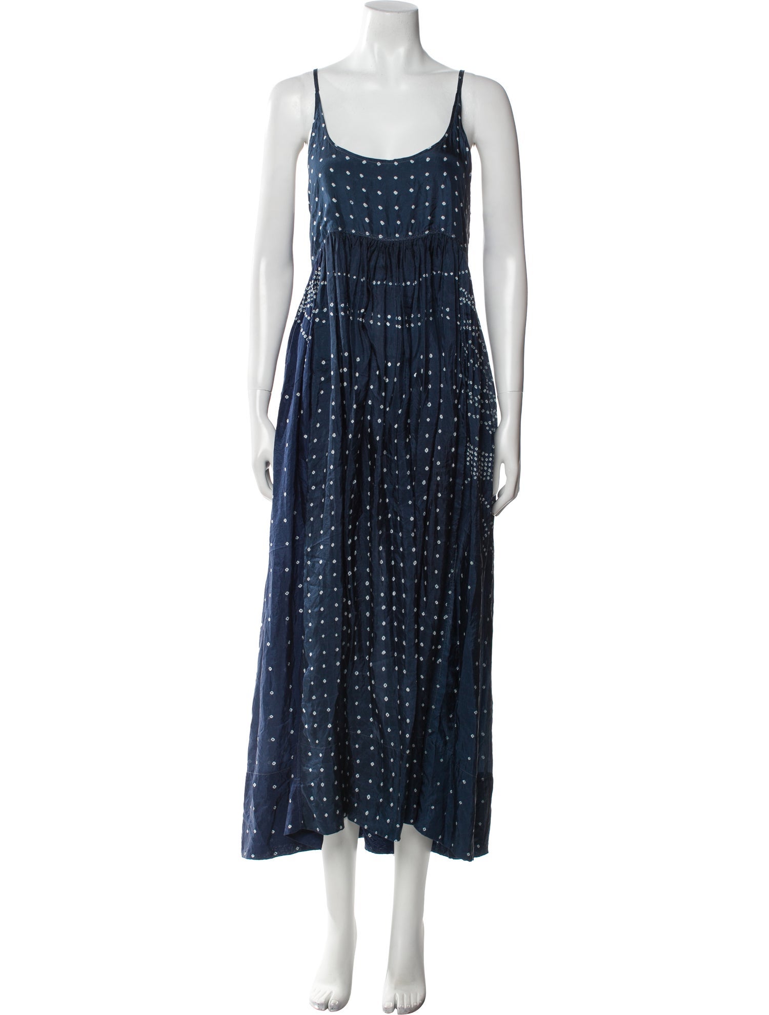 Injiri Silk Long Dress w/ Tags