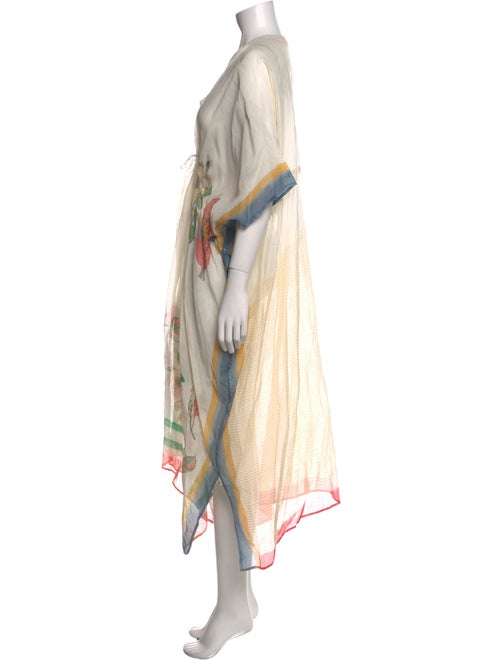 Injiri Printed Midi Length Dress