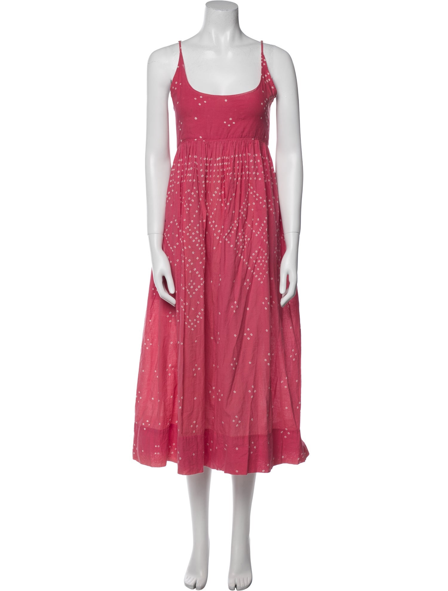 Injiri Printed Midi Length Dress