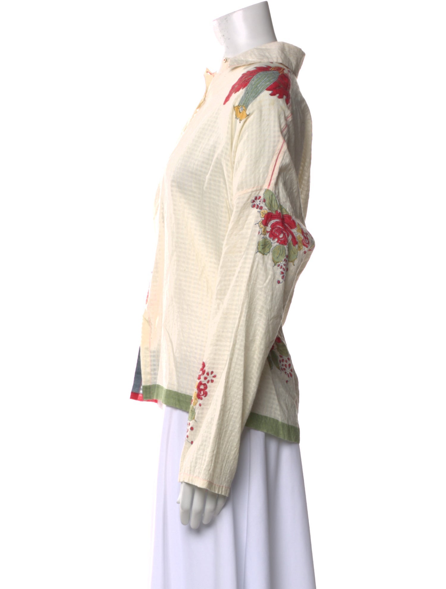 Injiri Printed Long Sleeve Sweatshirt