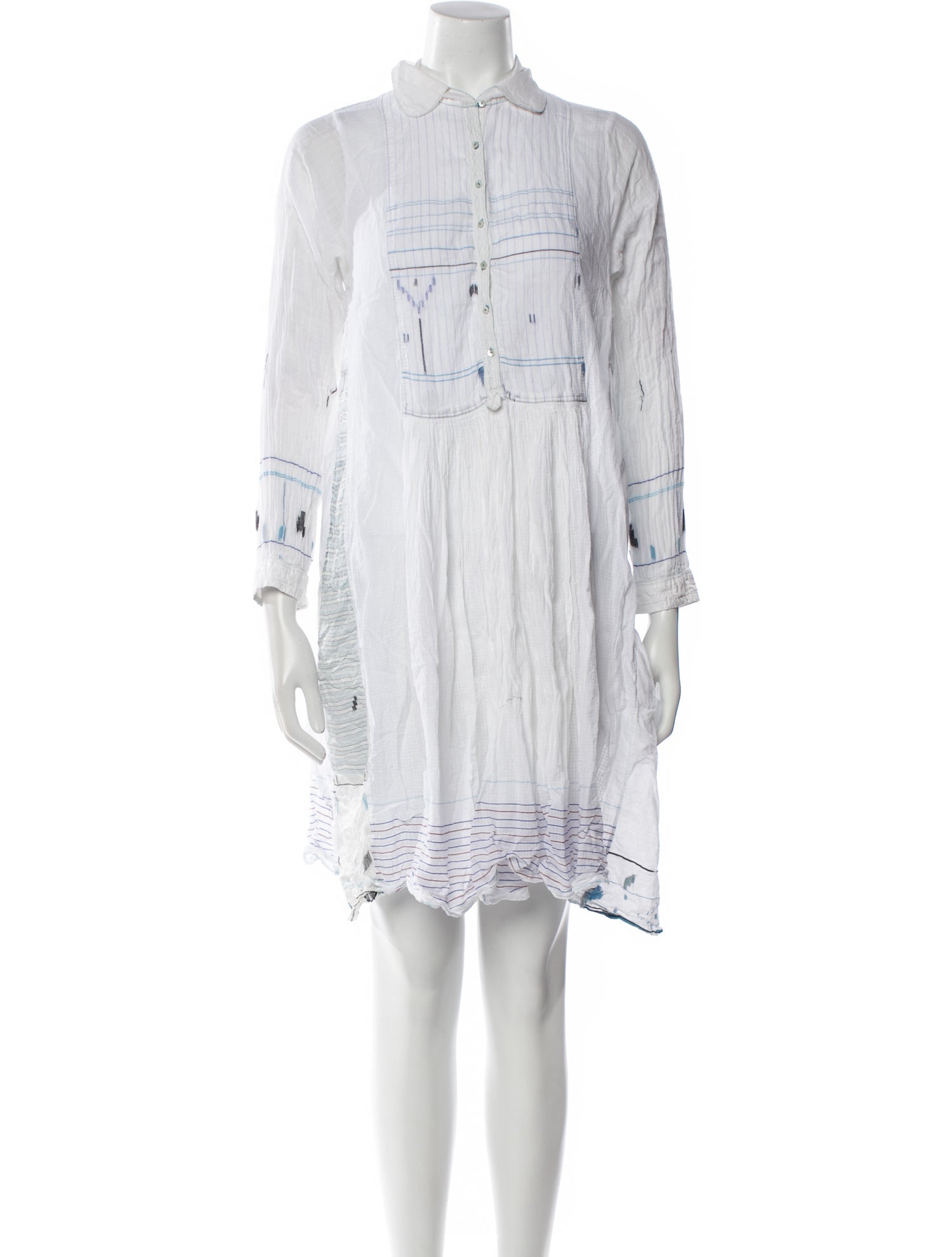 Injiri Striped Mini Dress