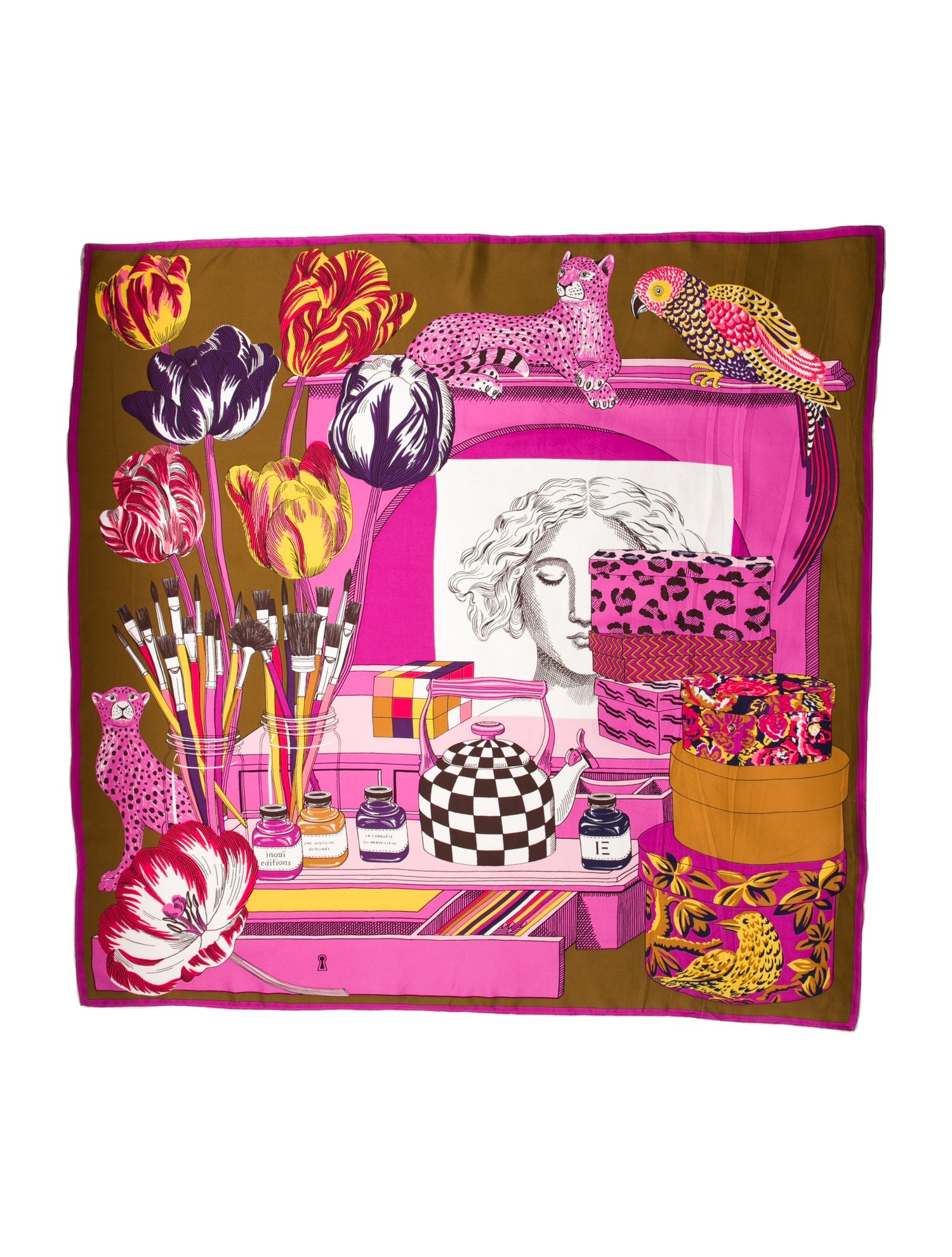 Inoui Editions 455786 Silk Scarf