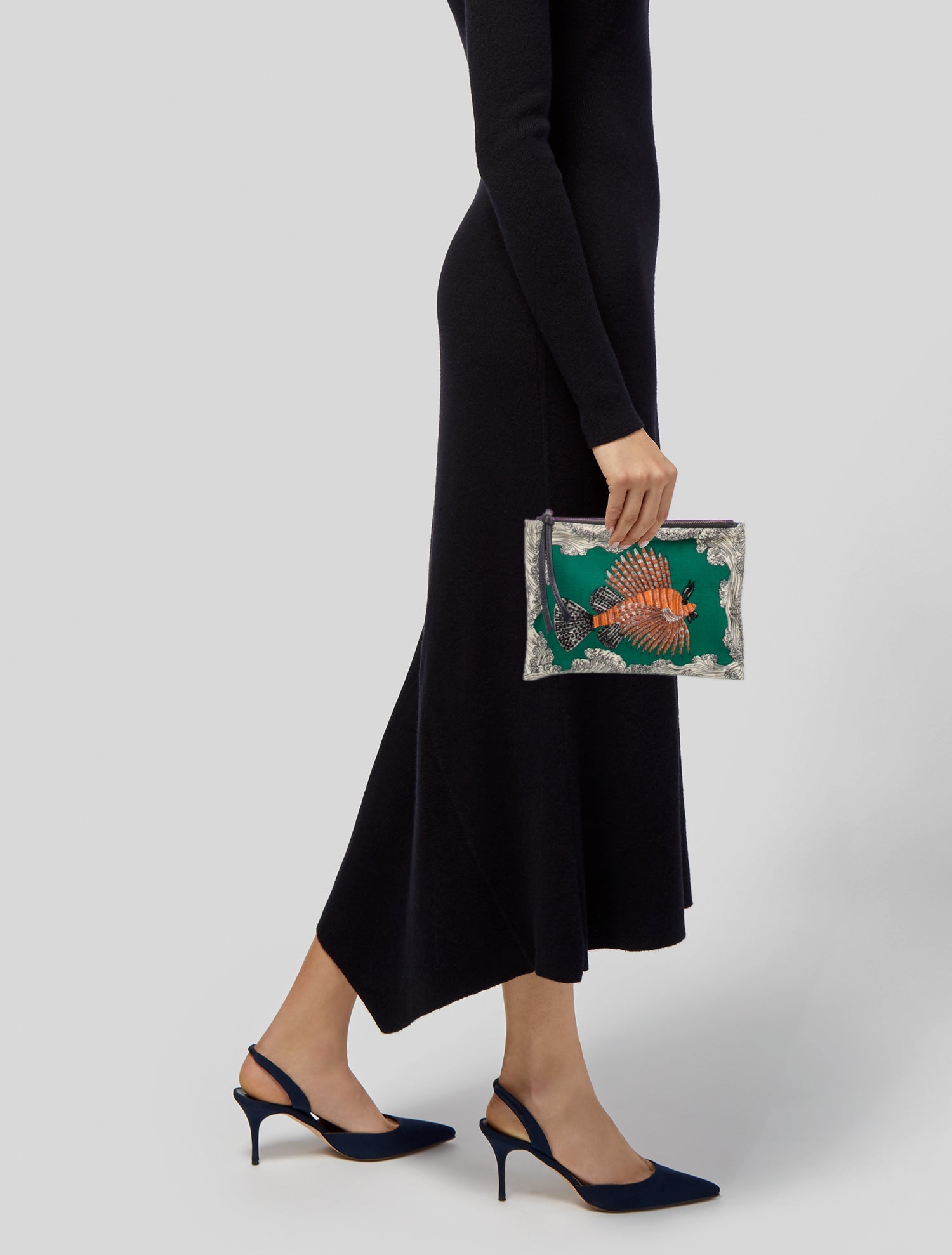 Inoui Editions Canvas Minaudière w/ Tags