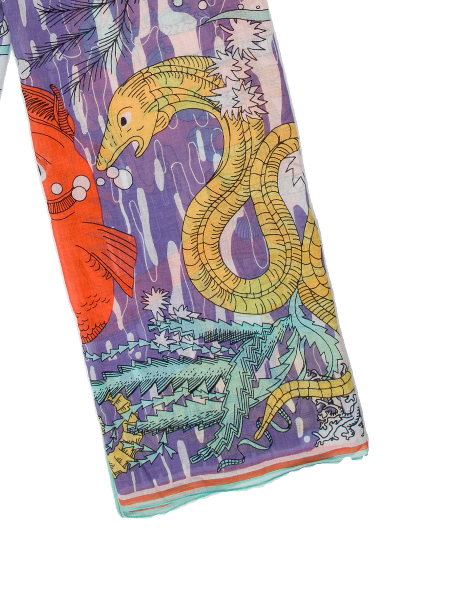Inoui Editions Paisley Print Scarf
