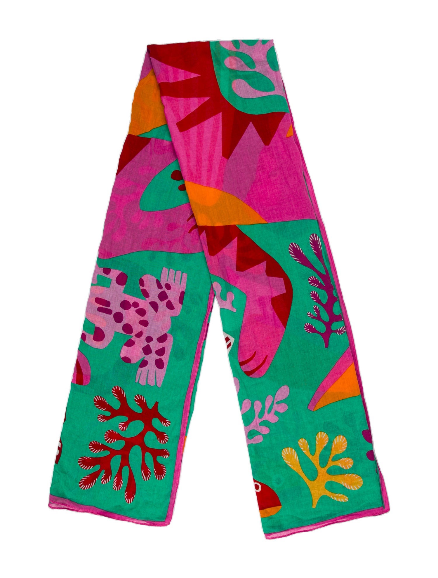 Inoui Editions Mherry Fittizio Printed Scarf