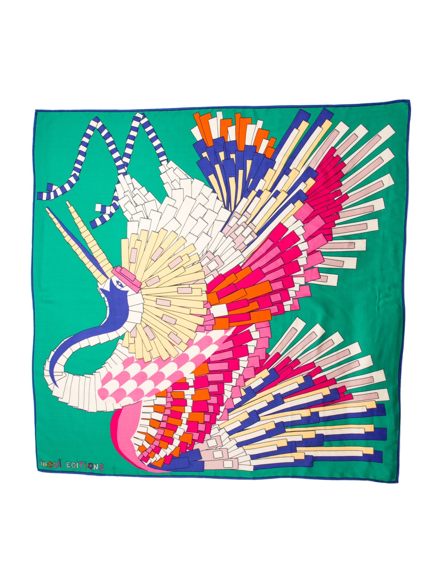 Inoui Editions Silk Printed Scarf