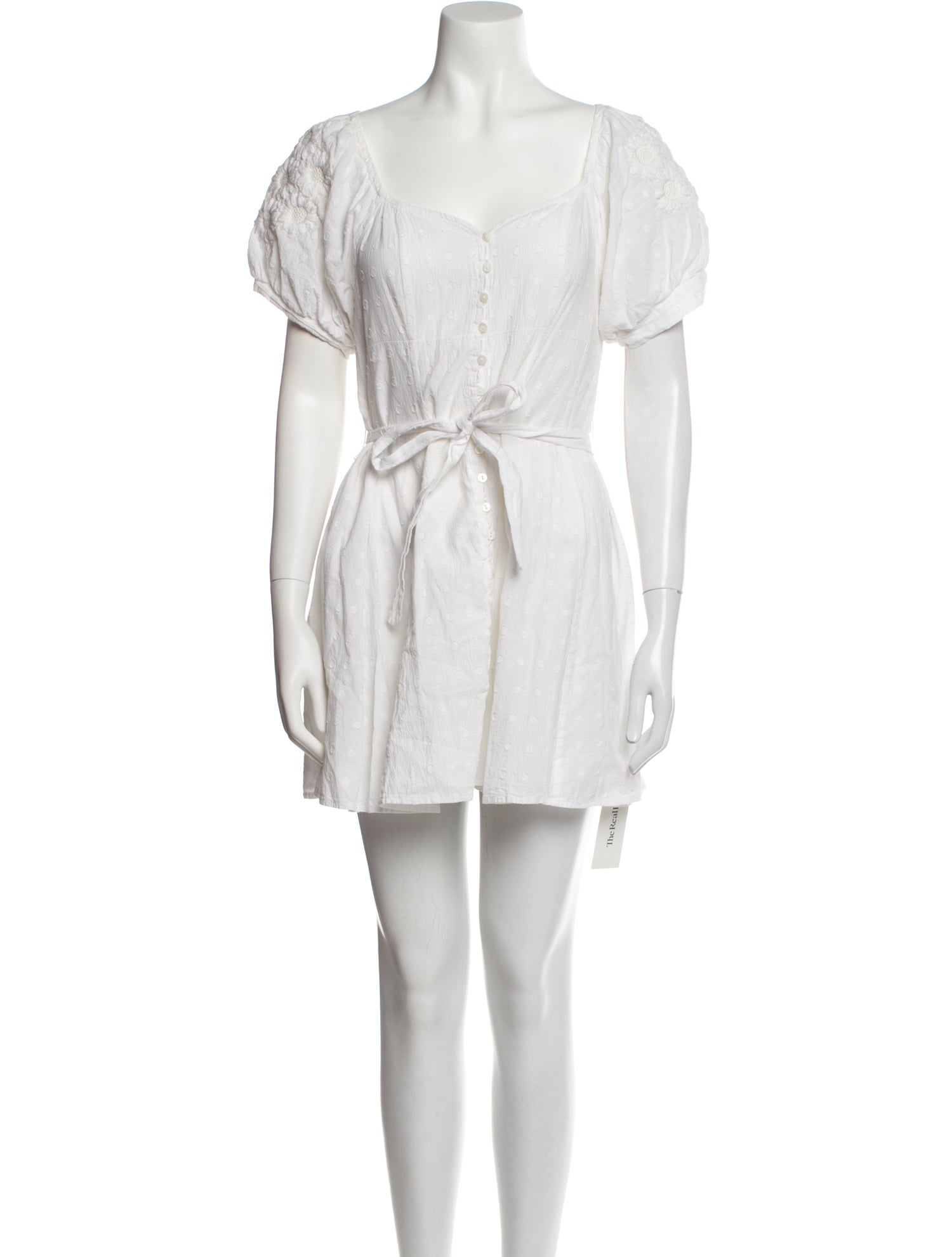 Innika Choo V-Neck Mini Dress