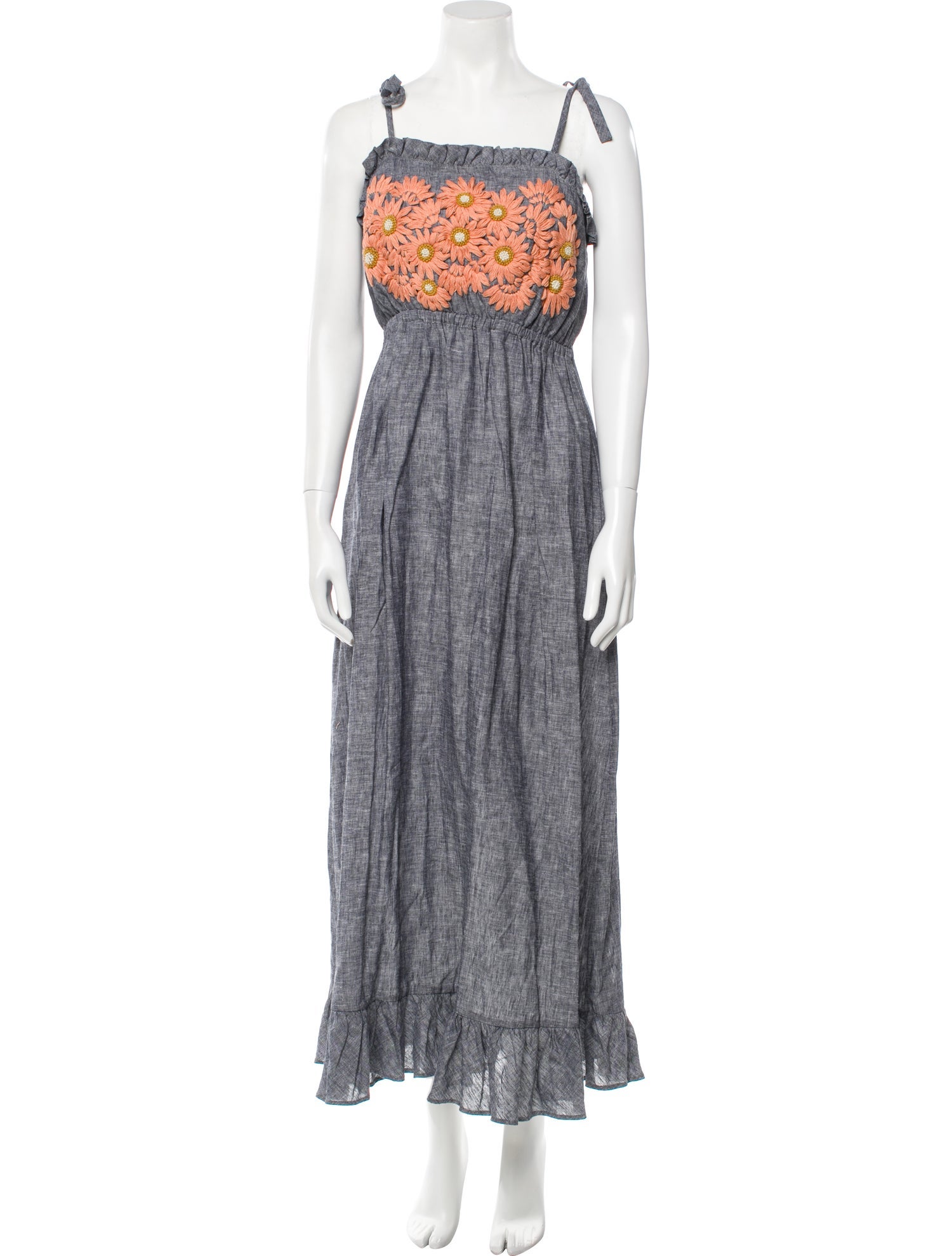 Innika Choo Floral Print Long Dress