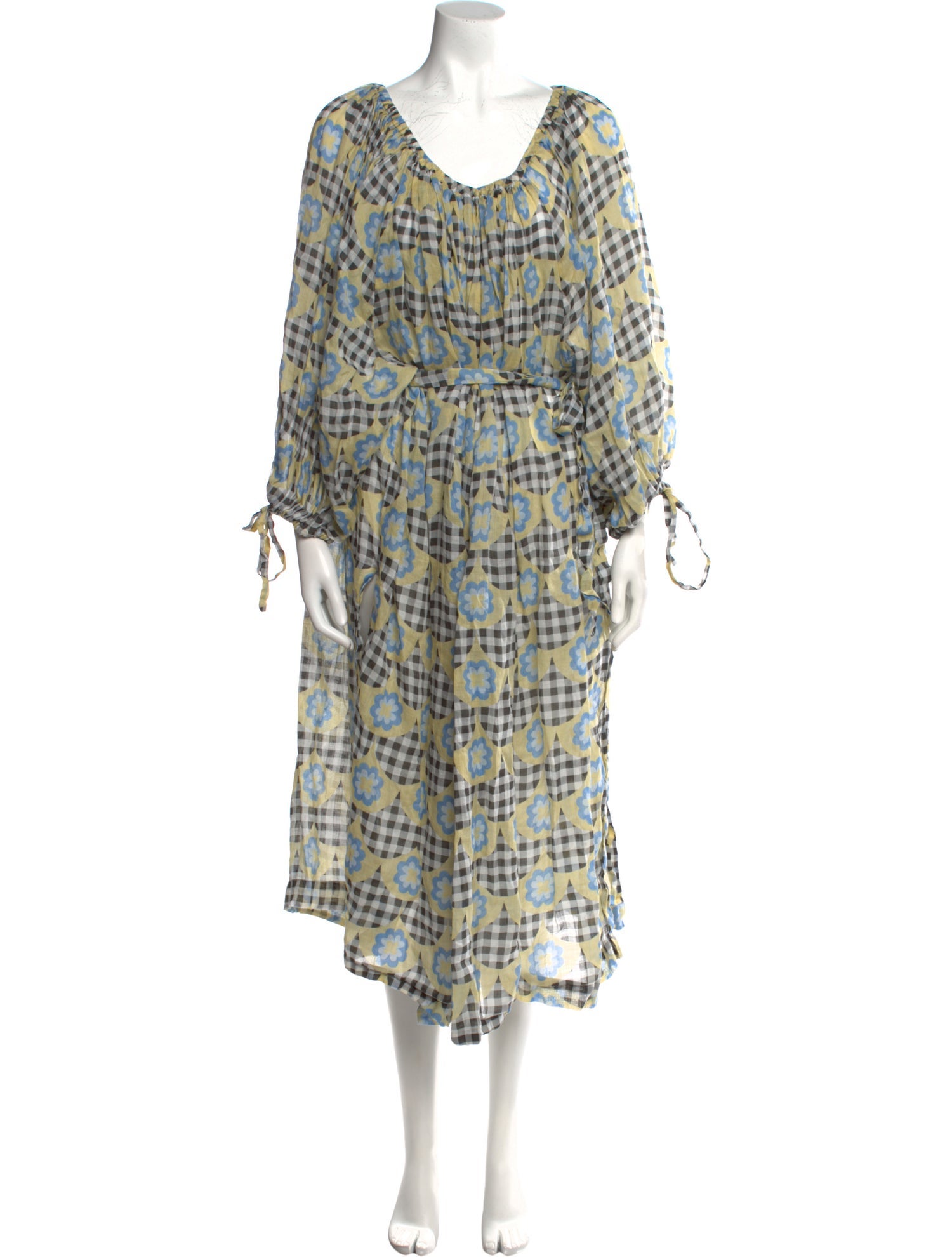 Innika Choo Printed Midi Length Dress