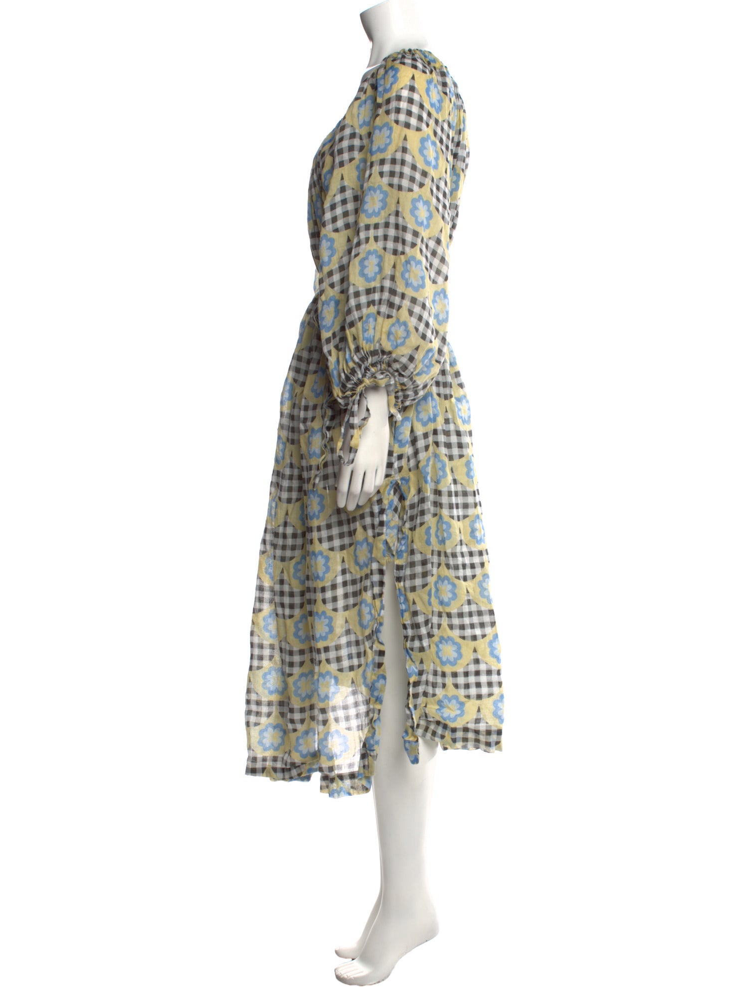 Innika Choo Printed Midi Length Dress