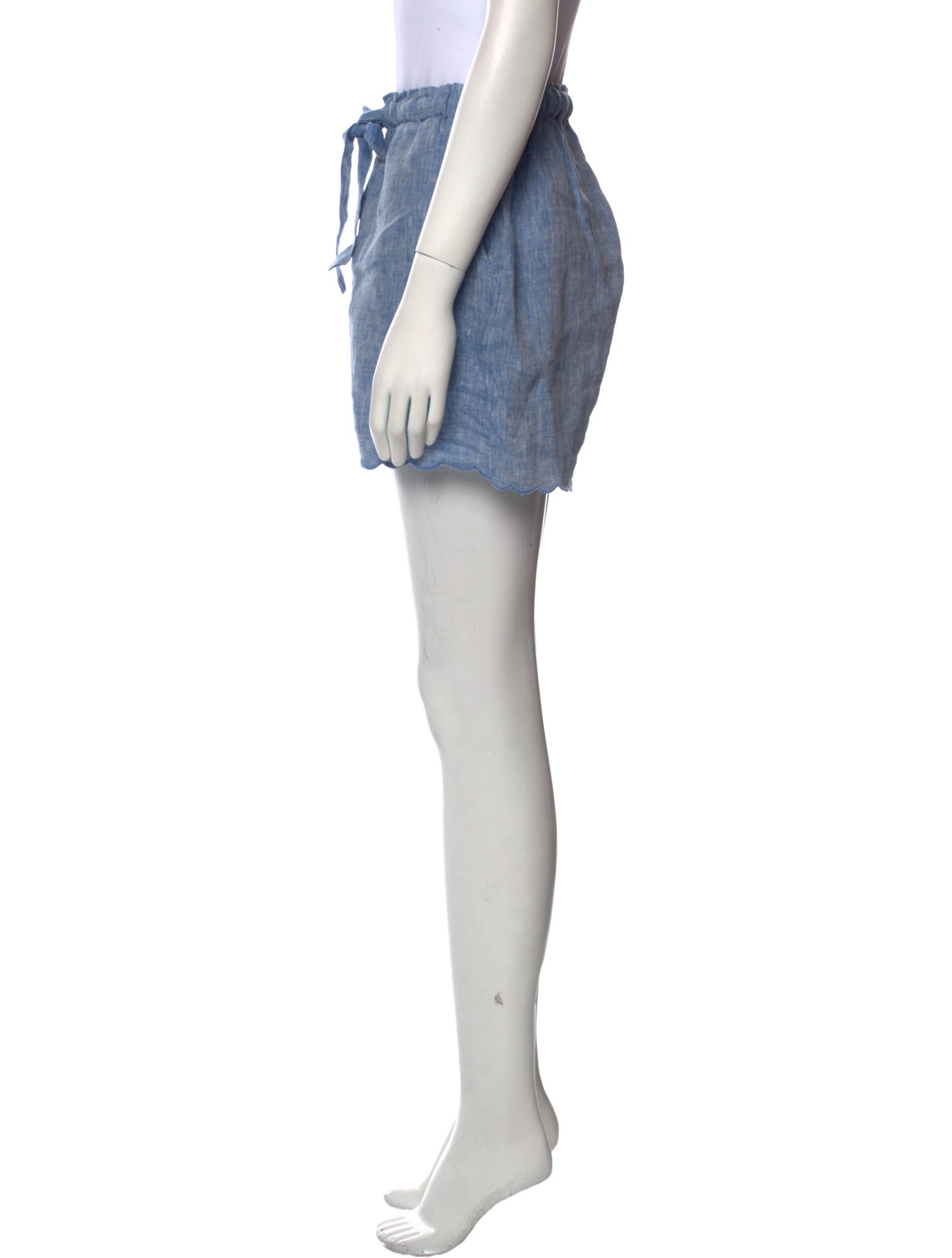 Innika Choo Linen Mini Shorts