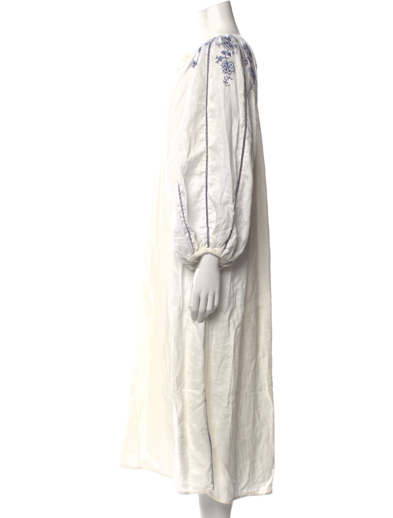 Innika Choo Linen Long Dress