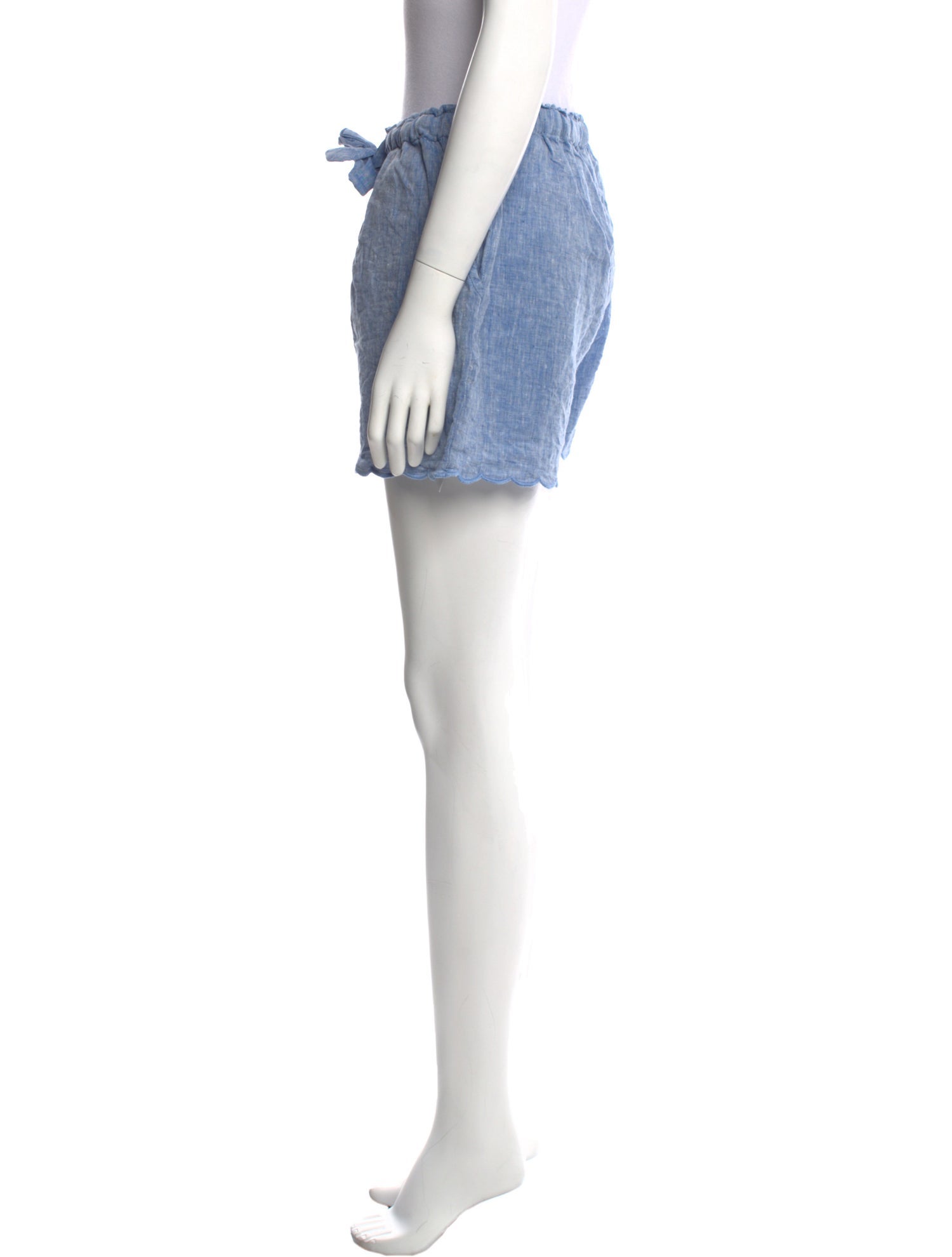 Innika Choo Linen Mini Shorts