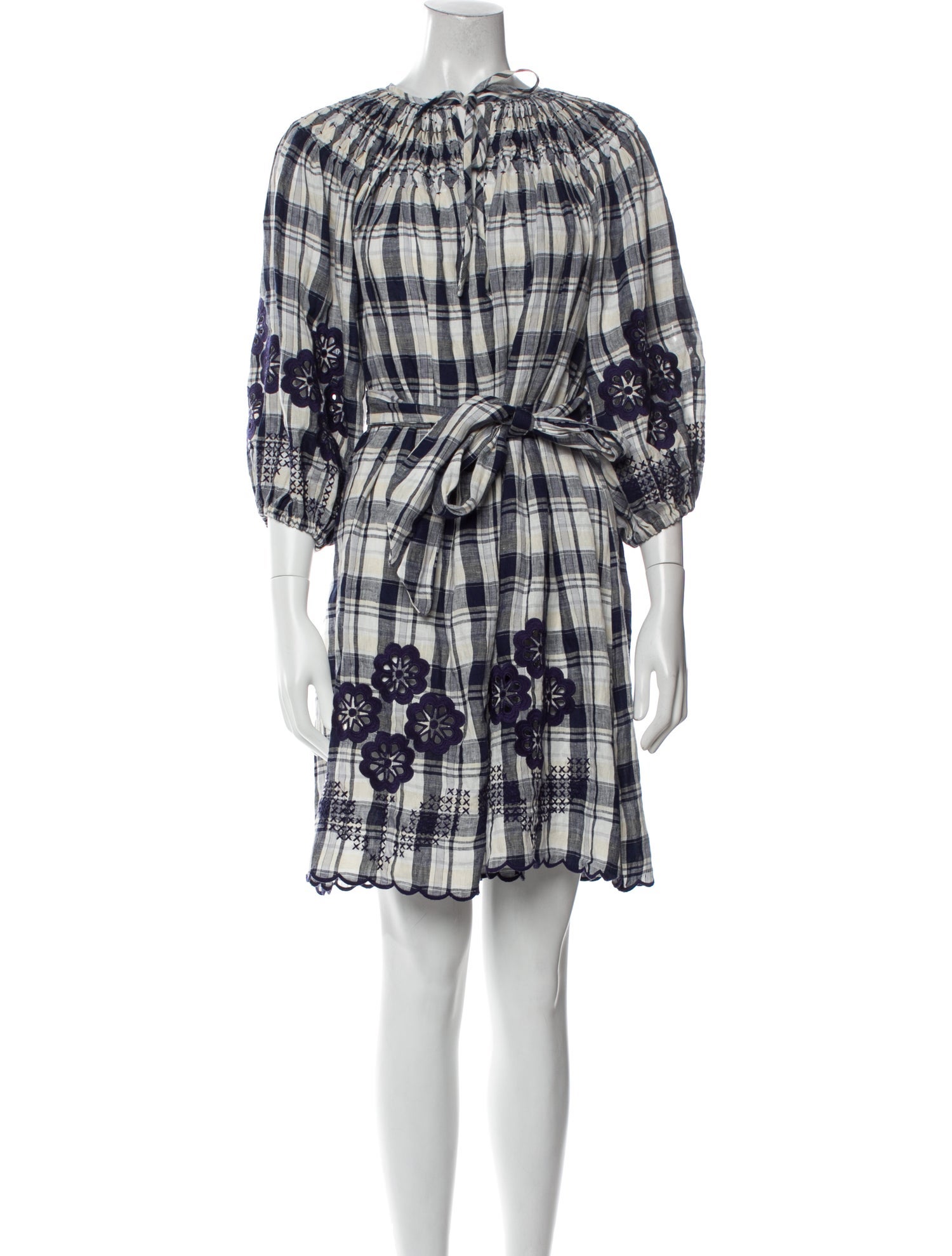 Innika Choo Linen Mini Dress