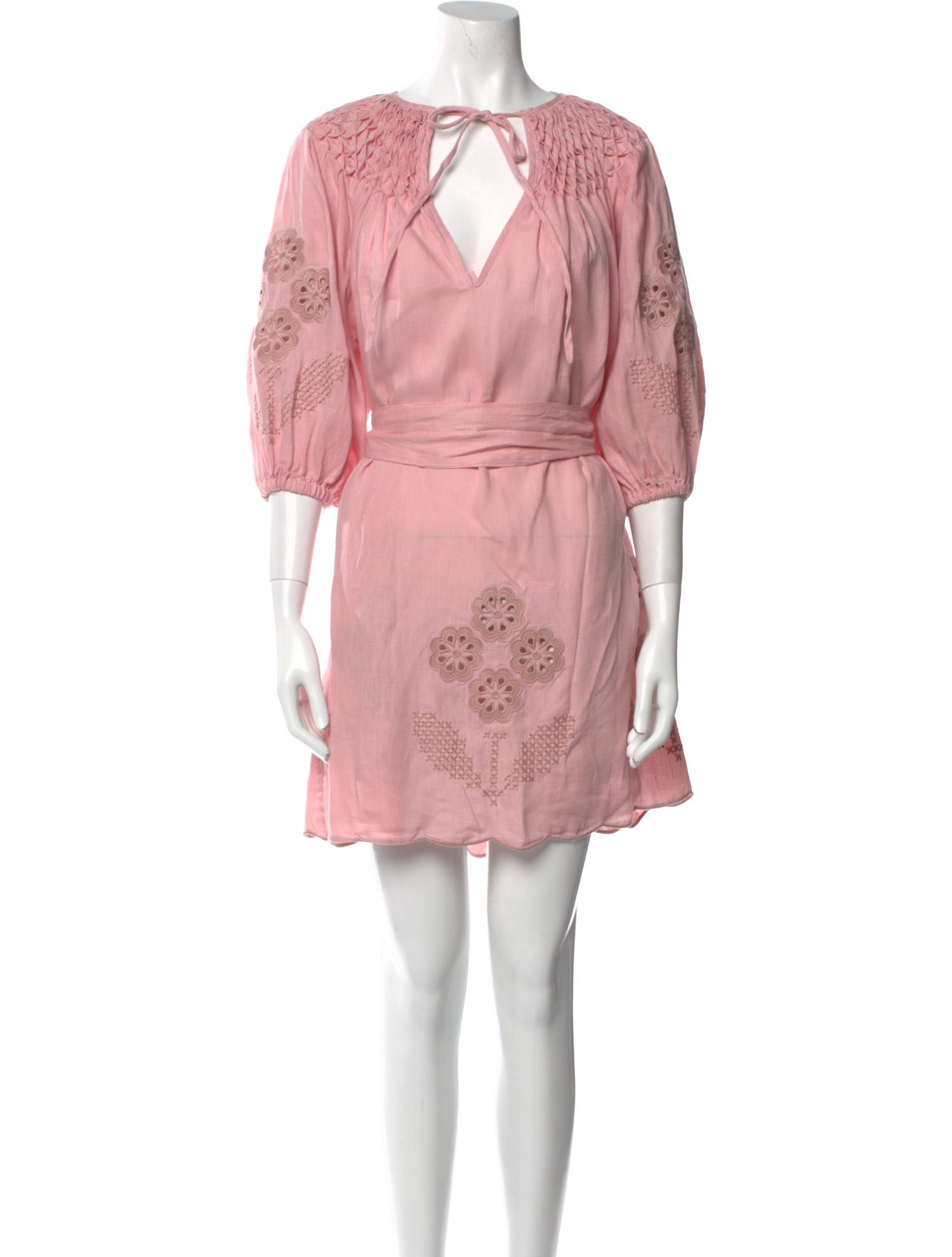 Innika Choo Linen Mini Dress